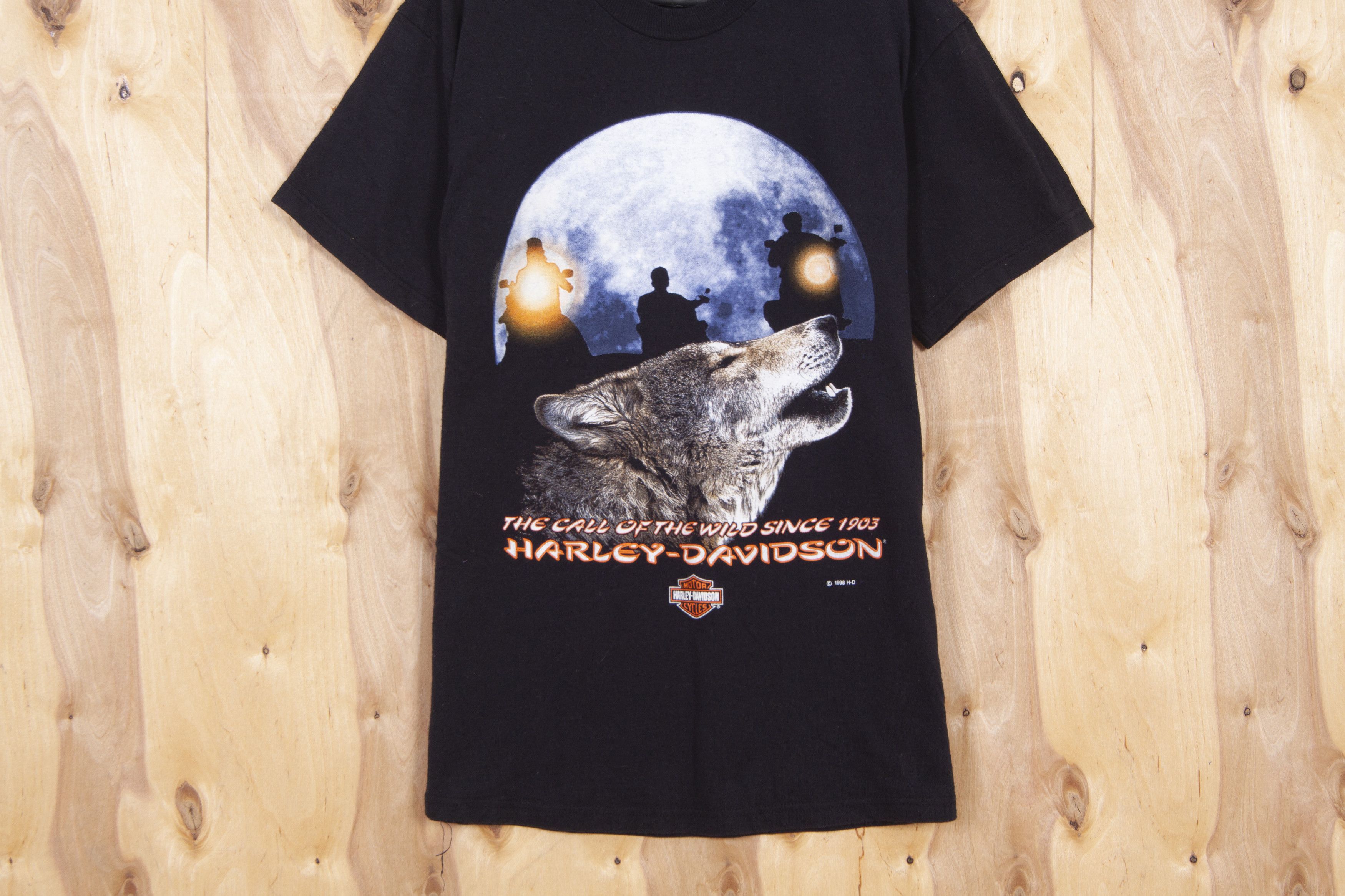 Harley Davidson × Vintage Vintage Harley Davidson 1998 American Flag Eagle Graphic Size US M / EU 48-50 / 2 - 2 Thumbnail