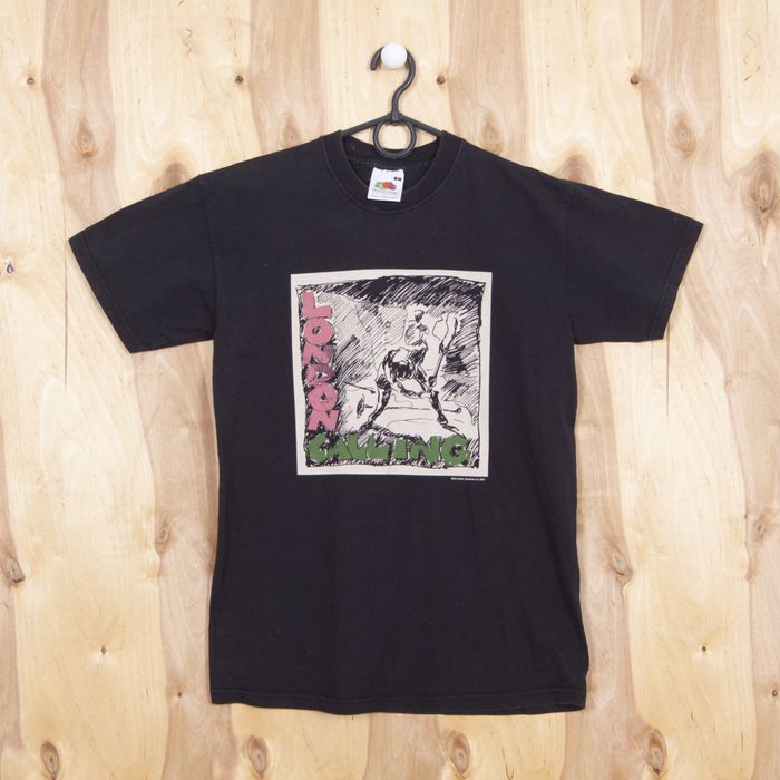 Vintage London Calling The Clash Vintage t shirt 2004 Black Tee | Grailed