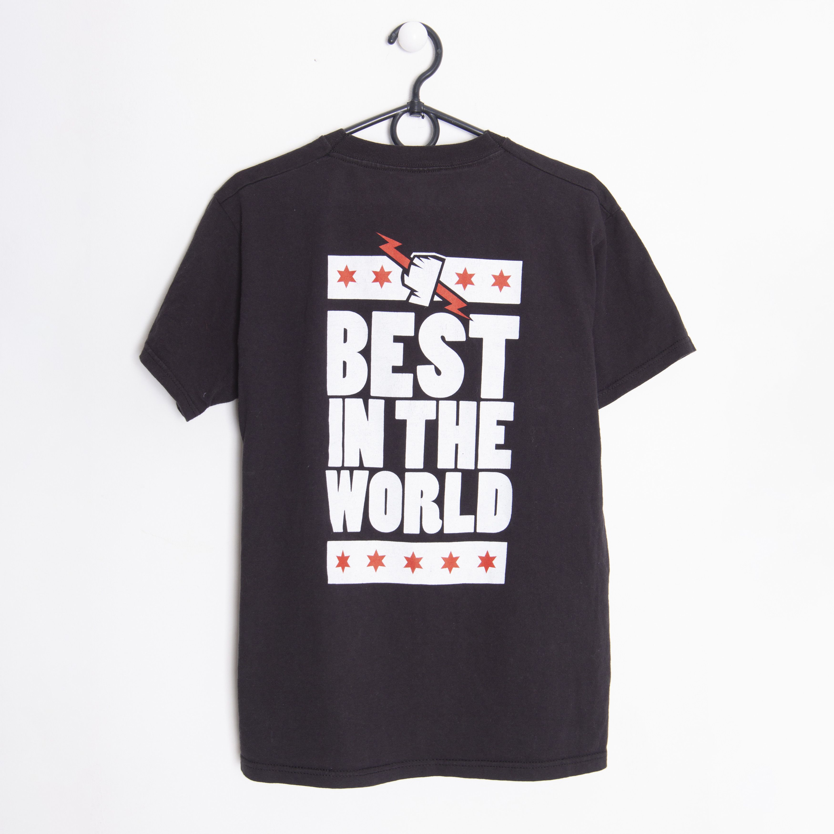 Vintage × WWE × WWF WWE CM Punk Best in the World Graphic T-Shirt Wrestling Size US M / EU 48-50 / 2 - 2 Thumbnail