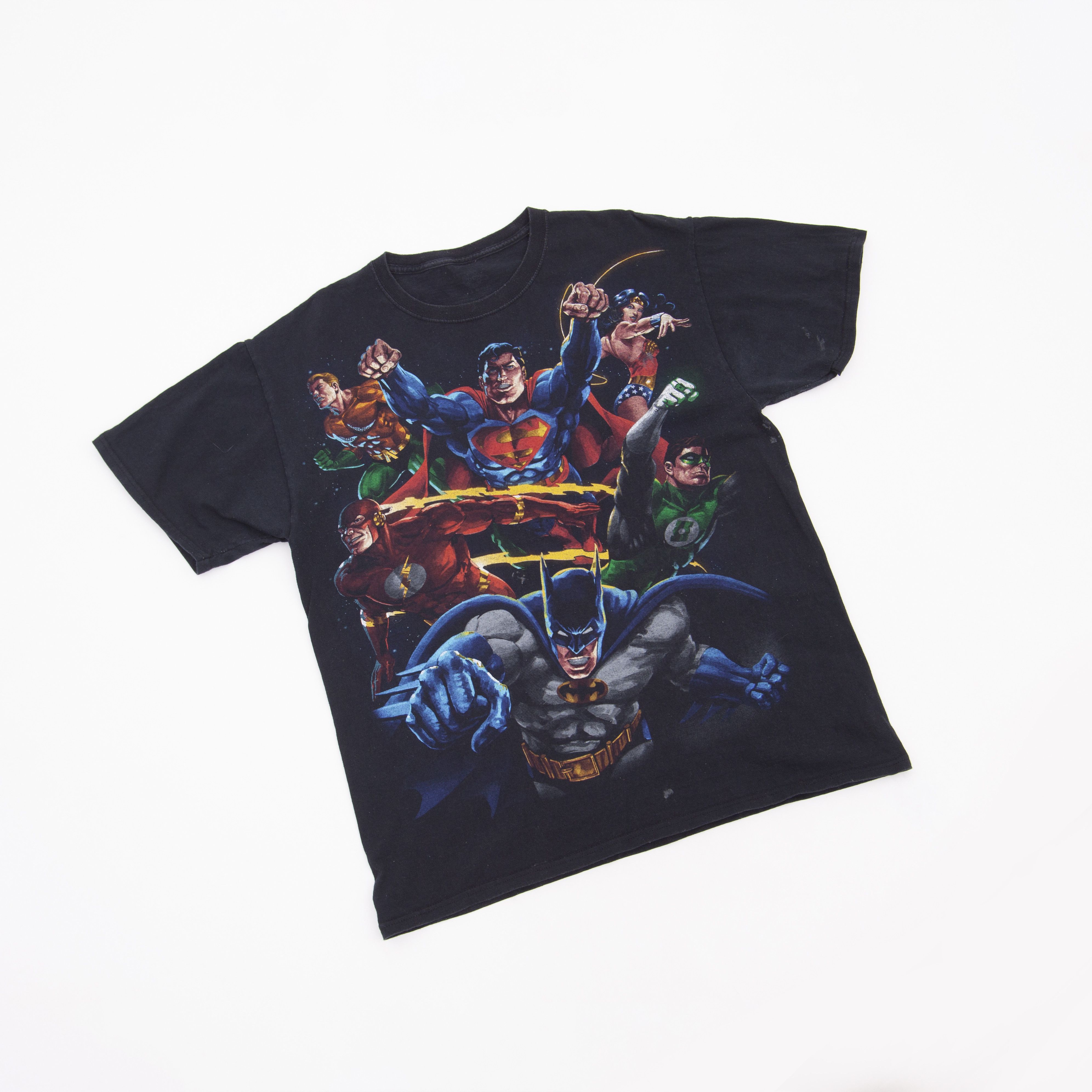 DC Comics × Marvel Comics × Star Of Hollywood DC COMICS Original Reversible Comics Creator Tee Shirt Size US L / EU 52-54 / 3 - 2 Thumbnail