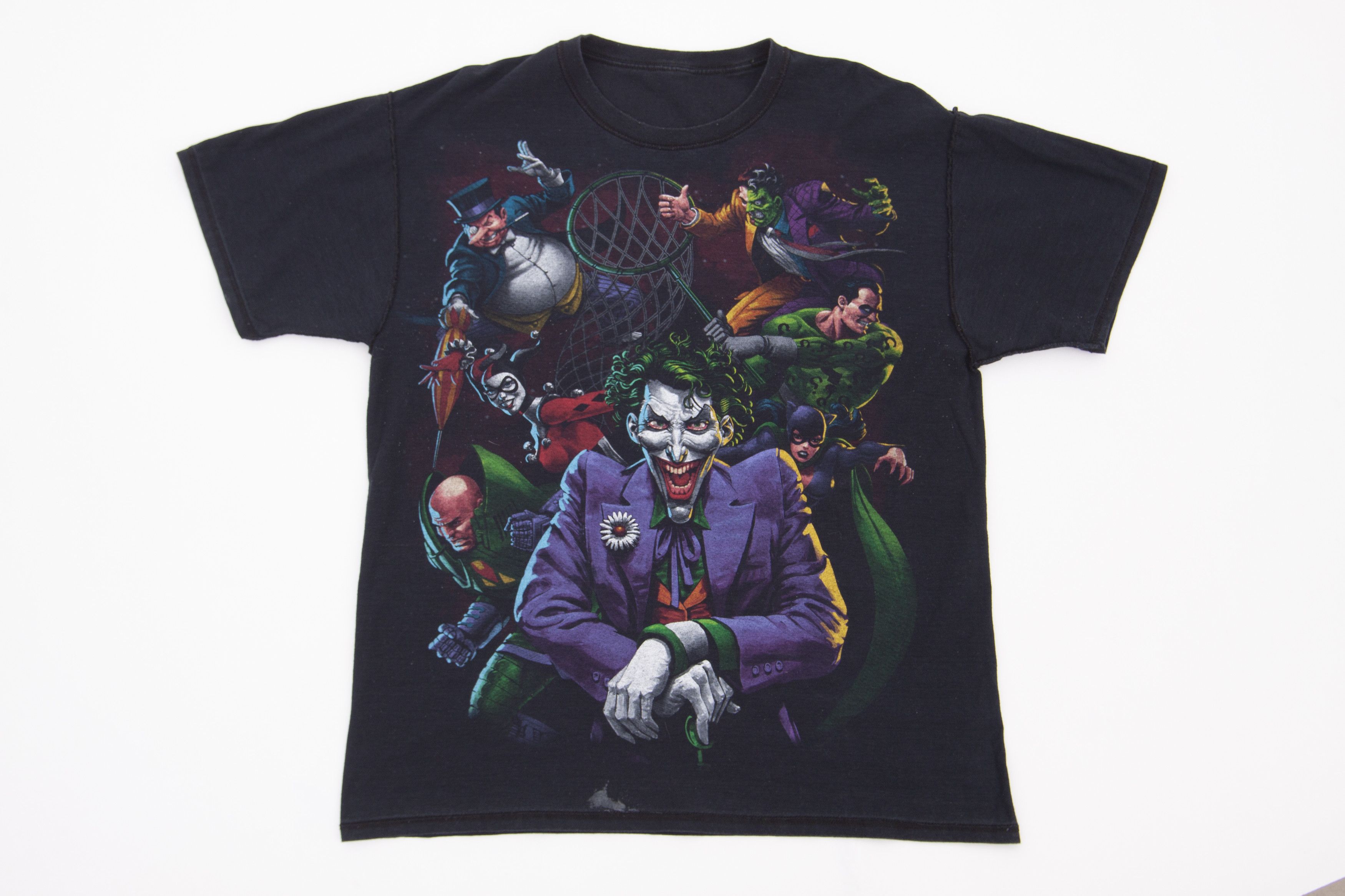 DC Comics × Marvel Comics × Star Of Hollywood DC COMICS Original Reversible Comics Creator Tee Shirt Size US L / EU 52-54 / 3 - 4 Thumbnail