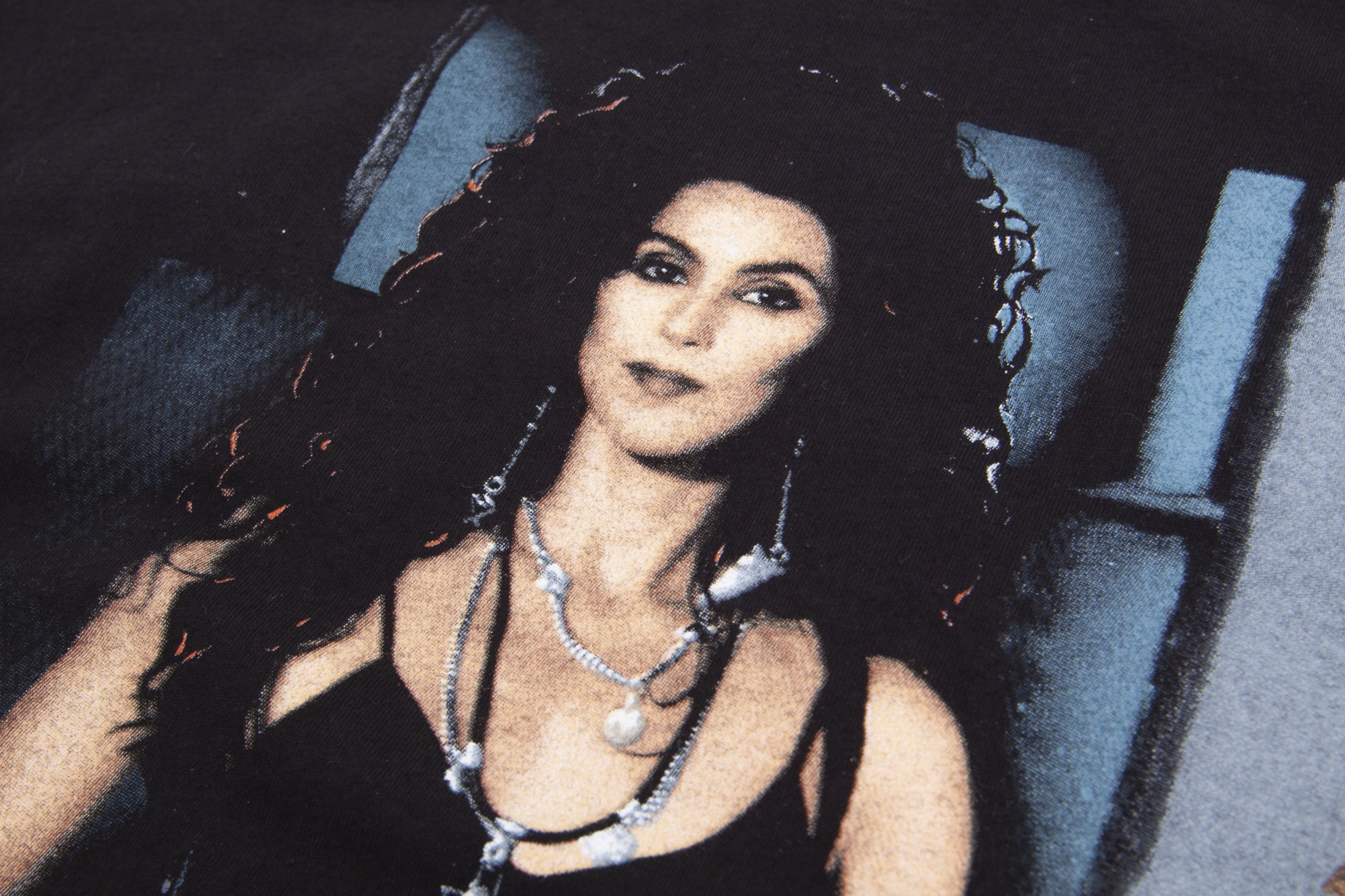 Band Tees × Hanes × Vintage Vintage Cher Band Tee Black 1989 1990 Tour Size L Size US L / EU 52-54 / 3 - 7 Thumbnail