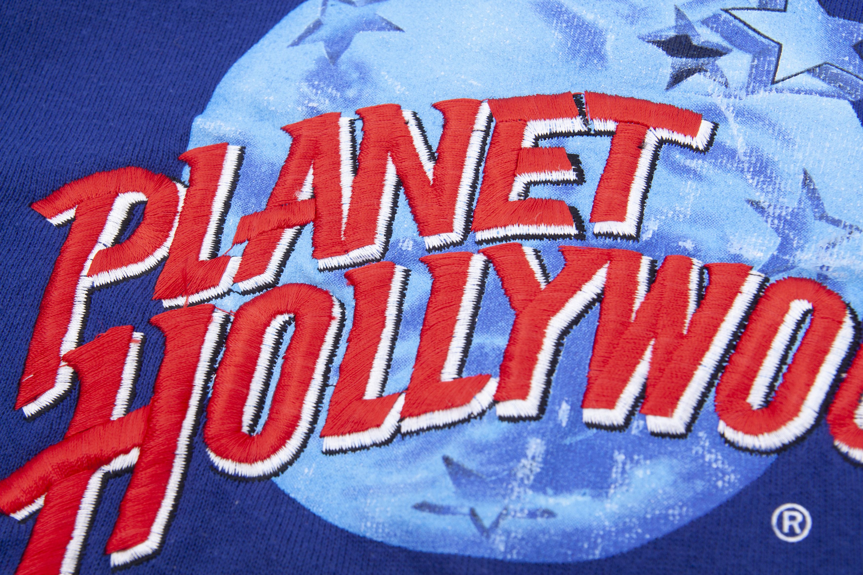 Planet Hollywood × Vintage 1991 Vintage Planet Hollywood Orlando Blue Sweatshirt XL Size US XL / EU 56 / 4 - 5 Thumbnail