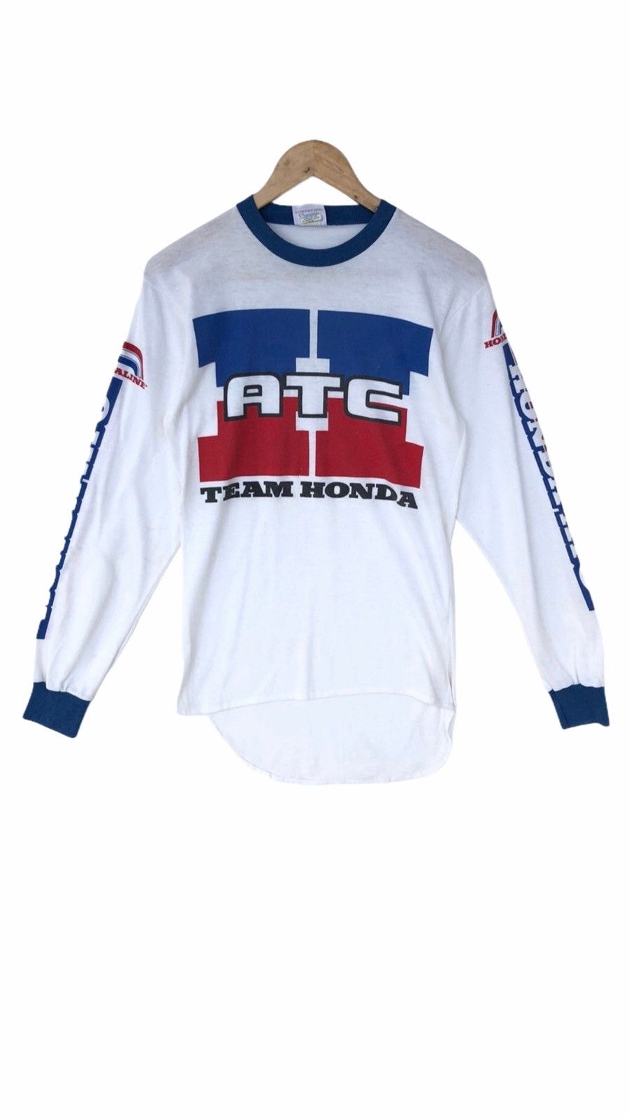 Honda Vintage Honda Motocross Jersey Honda ATC Team Honda Jersey Size US S / EU 44-46 / 1 - 2 Thumbnail