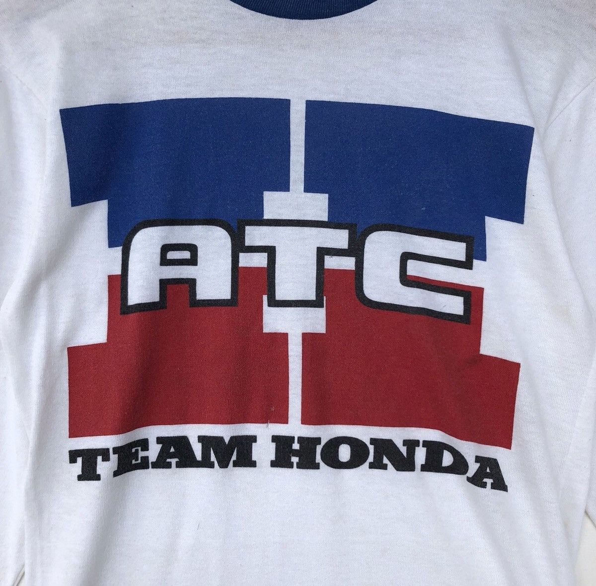 Honda Vintage Honda Motocross Jersey Honda ATC Team Honda Jersey Size US S / EU 44-46 / 1 - 4 Thumbnail