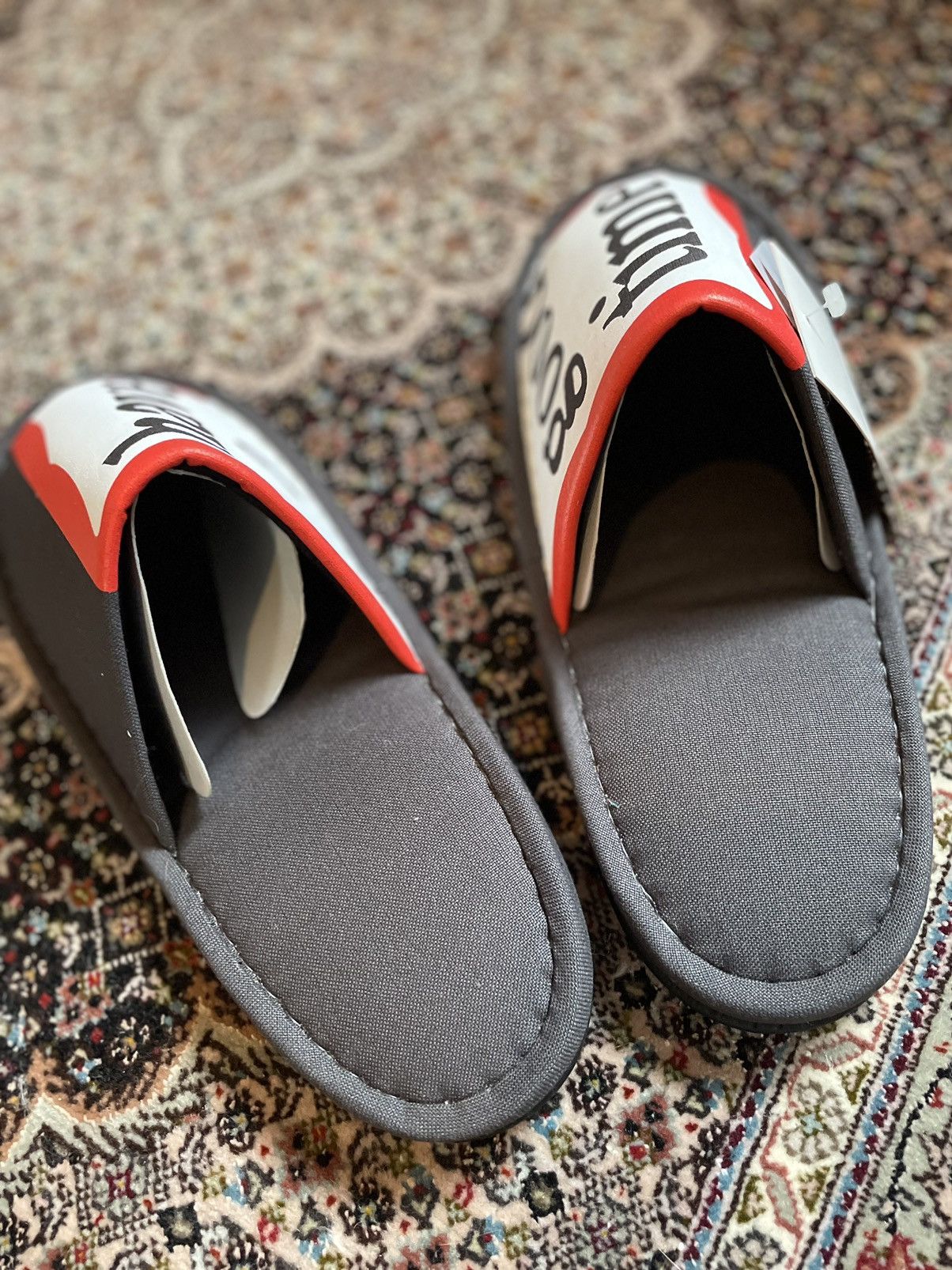 Have A Good Time Have a Good Time logo hotel spa lounge slippers Size US 10 / EU 43 - 5 Thumbnail