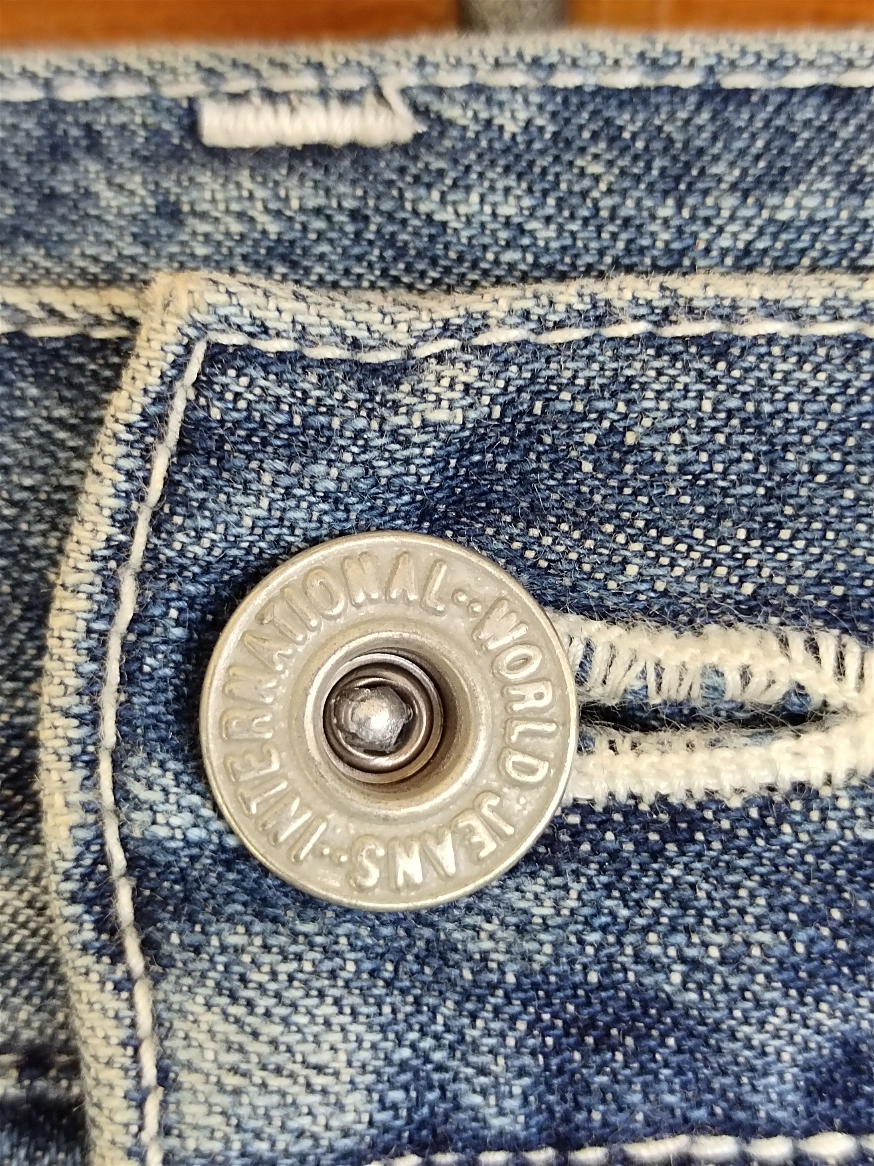 Warehouse Vintage 90s WAREHOUSE Japan Baggy Carpenter Denim Jeans Size US 31 - 15 Thumbnail