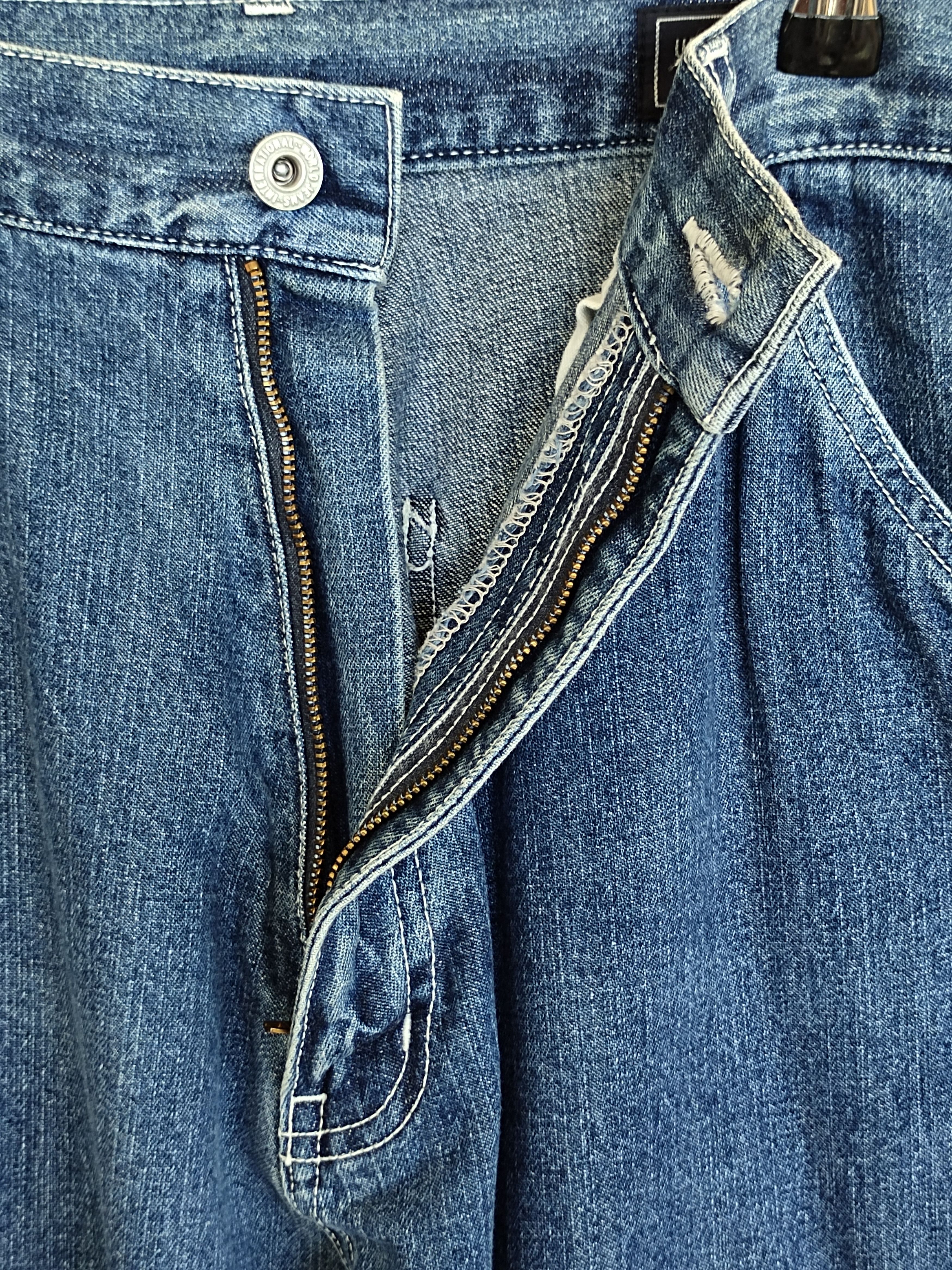 Warehouse Vintage 90s WAREHOUSE Japan Baggy Carpenter Denim Jeans Size US 31 - 16 Thumbnail