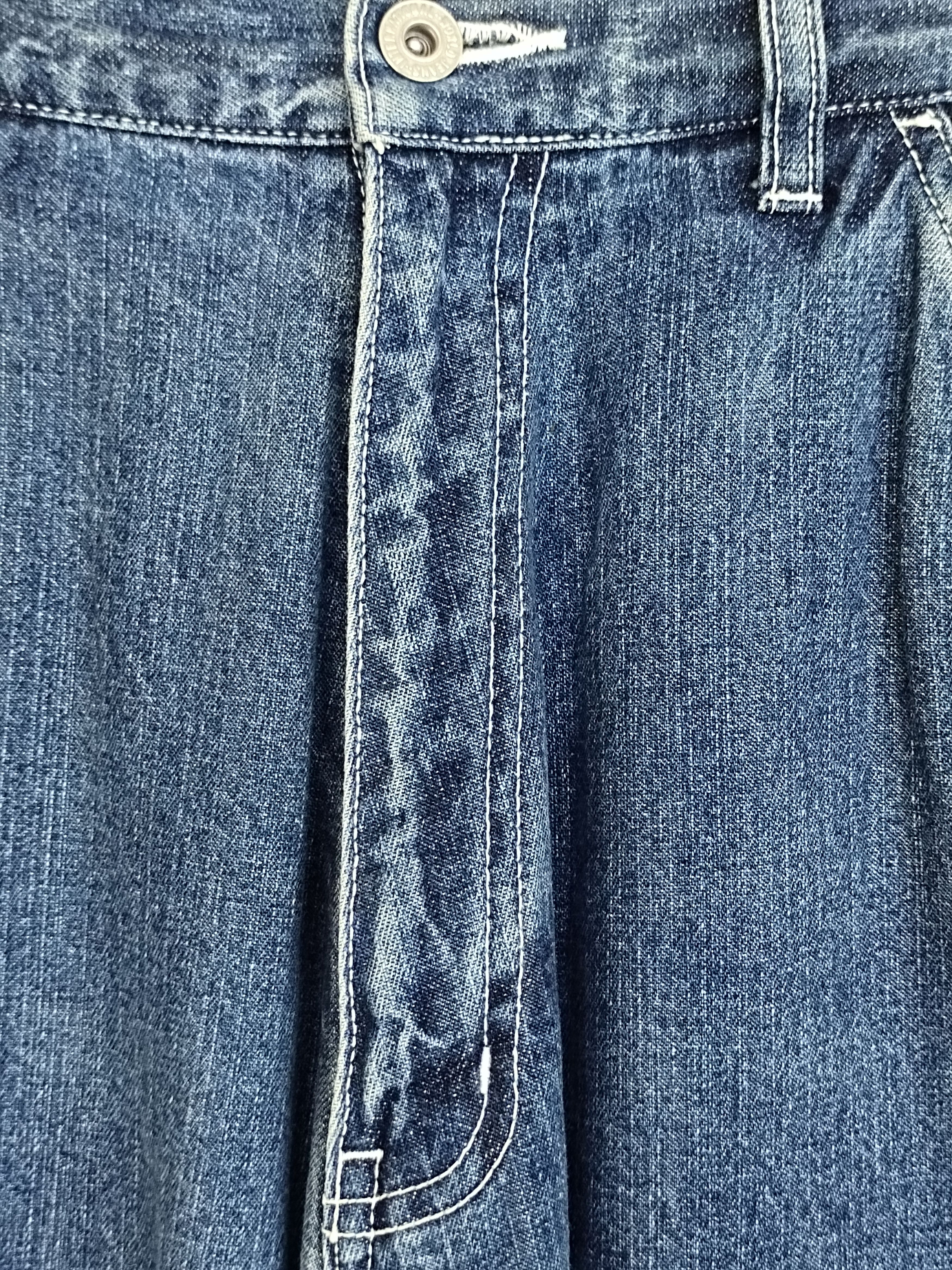 Warehouse Vintage 90s WAREHOUSE Japan Baggy Carpenter Denim Jeans Size US 31 - 4 Thumbnail