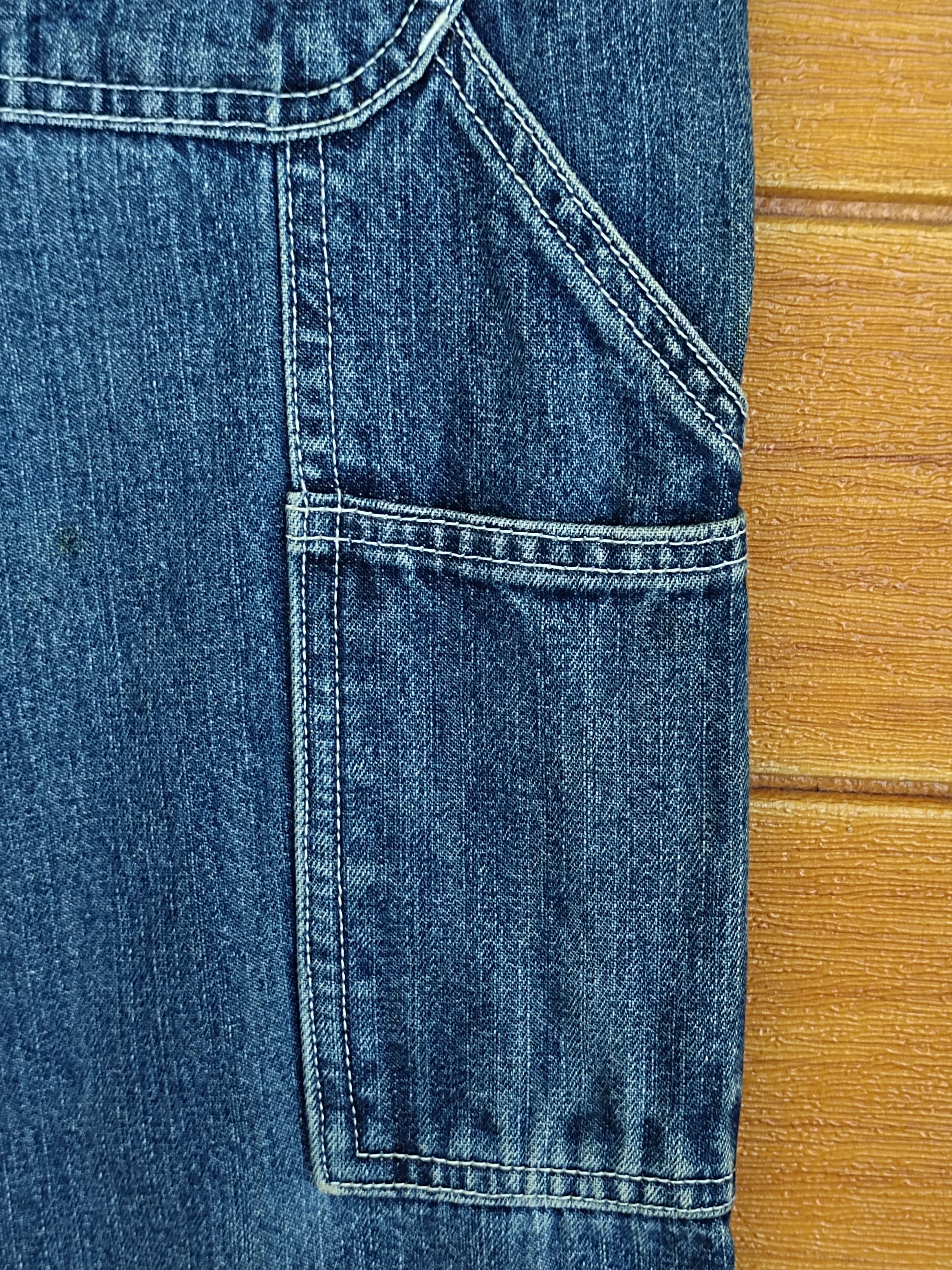 Warehouse Vintage 90s WAREHOUSE Japan Baggy Carpenter Denim Jeans Size US 31 - 13 Thumbnail