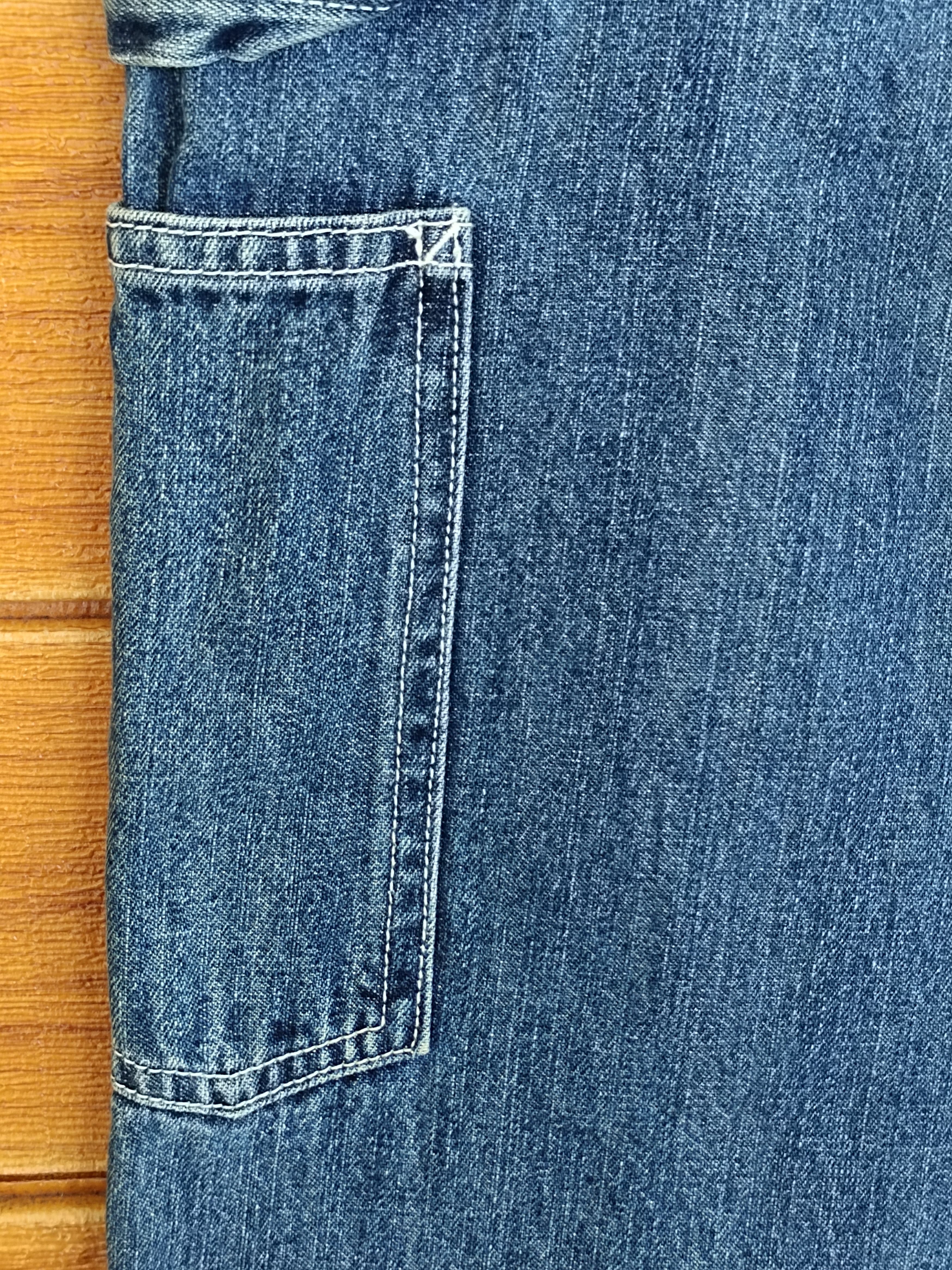 Warehouse Vintage 90s WAREHOUSE Japan Baggy Carpenter Denim Jeans Size US 31 - 14 Thumbnail