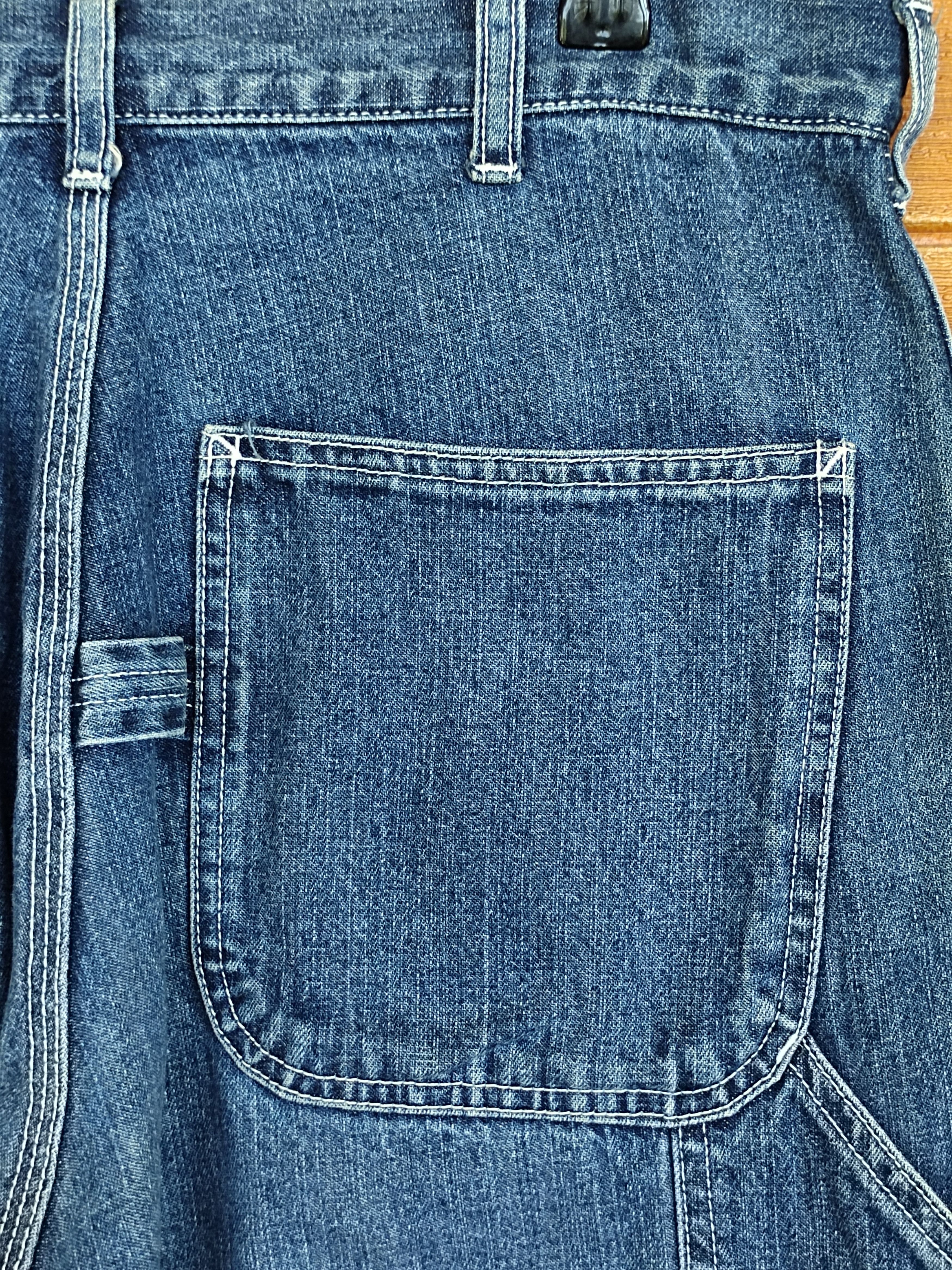 Warehouse Vintage 90s WAREHOUSE Japan Baggy Carpenter Denim Jeans Size US 31 - 11 Thumbnail