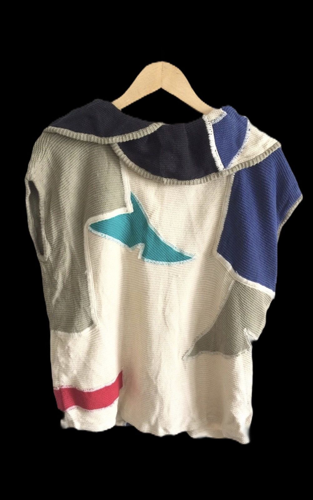 Japanese Brand × Kansai Yamamoto Kansai Eye Zipper Knit Sweater Kansai Yamamoto Pop Art Size US M / EU 48-50 / 2 - 2 Thumbnail