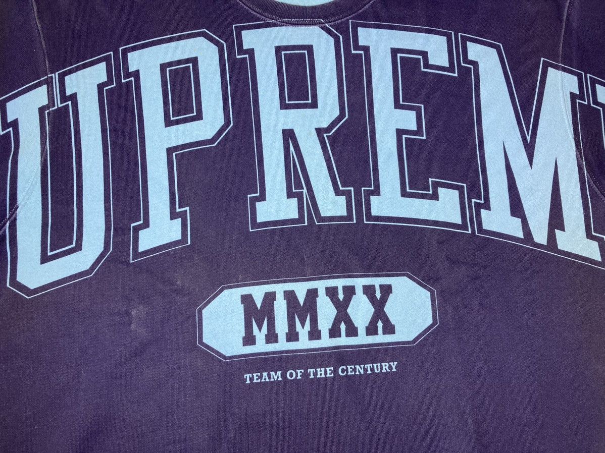 Supreme FW20 Supreme Athletic Overprint Crewneck Screen 2020 Team Size US L / EU 52-54 / 3 - 5 Thumbnail