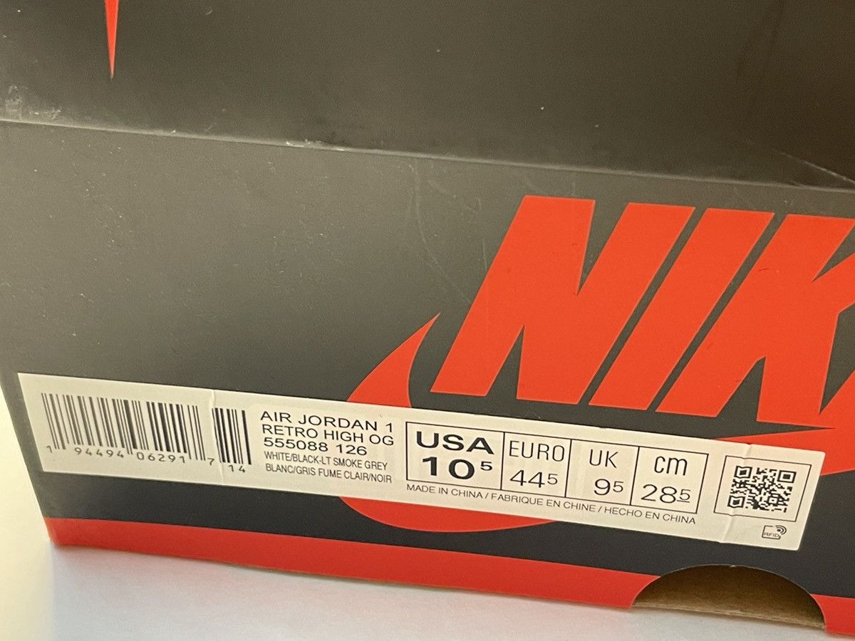 Jordan Brand Air Jordan 1 Retro High OG Particle Grey Size US 10.5 / EU 43-44 - 17 Thumbnail