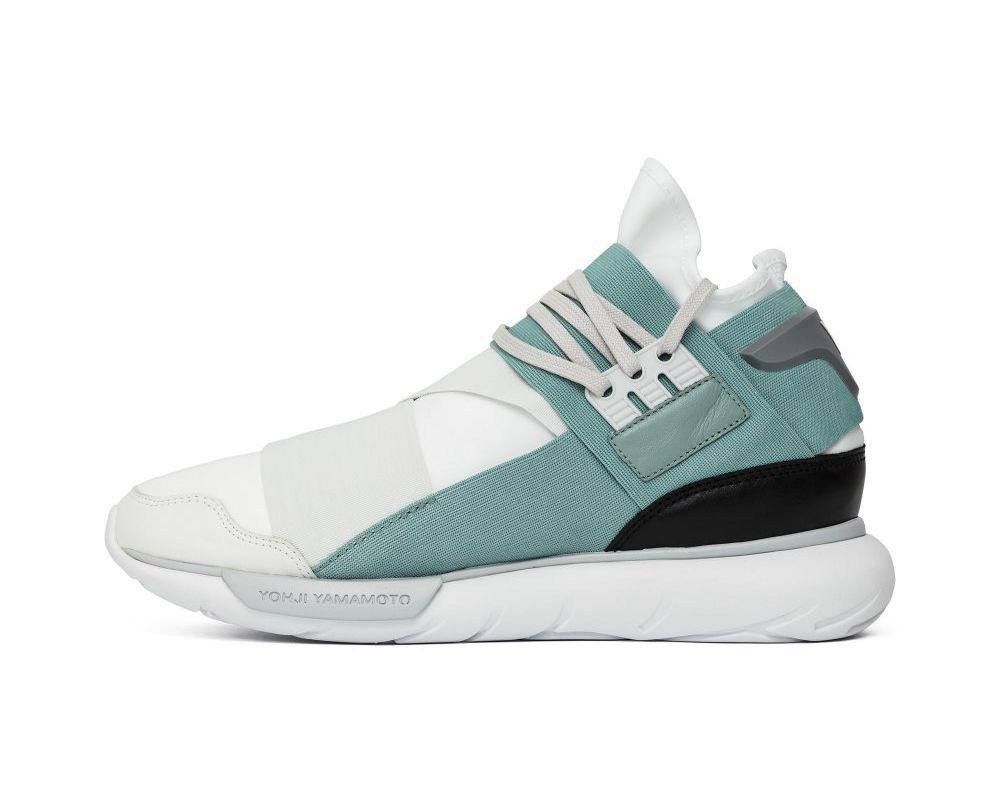 image of Adidas x Y 3 Qasa High Vapor Steel Shoes in Mint, Men's (Size 10)