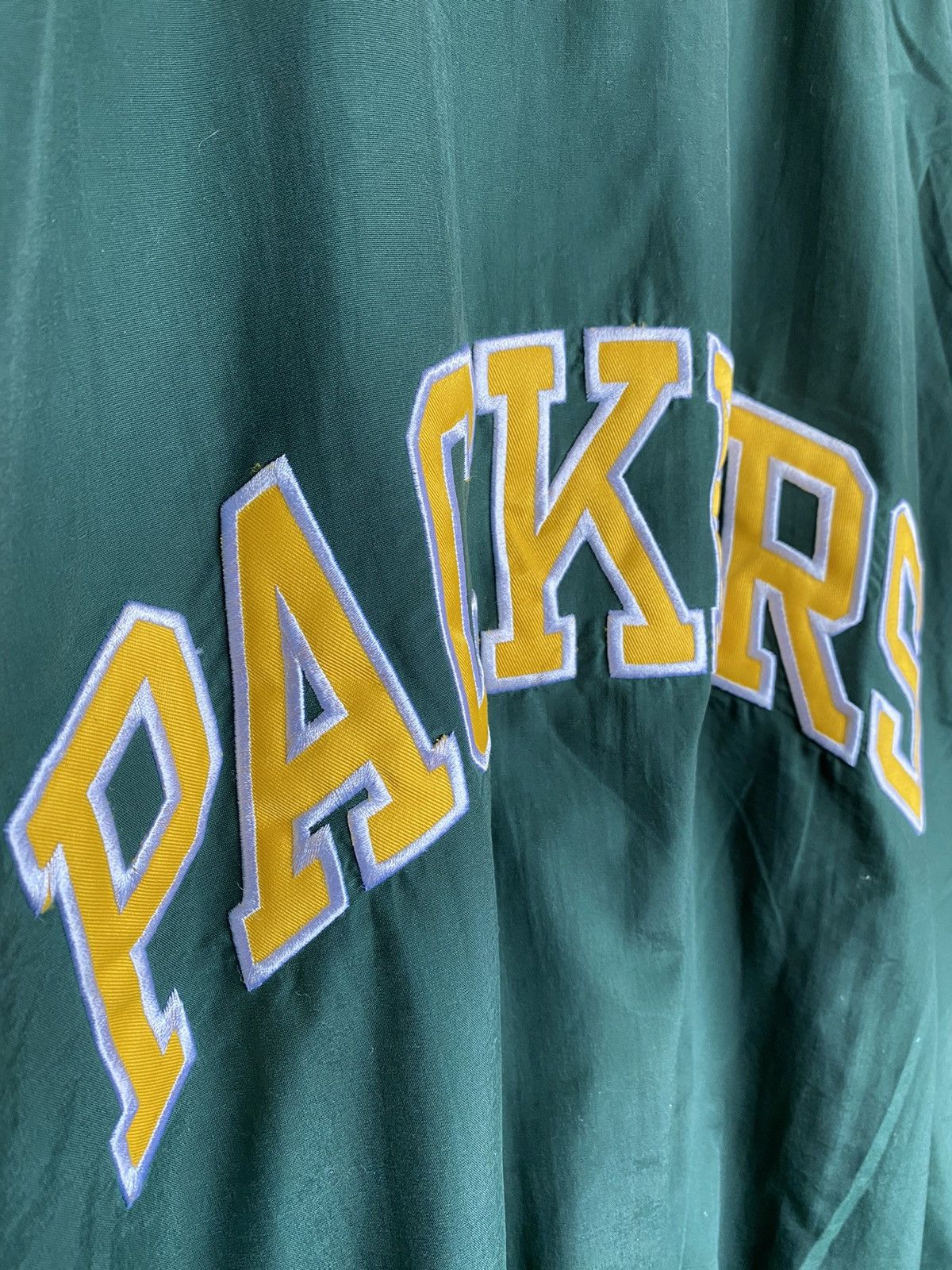 NFL × Starter Vintage Packers Embroidery Spellout Sweater Size US L / EU 52-54 / 3 - 6 Thumbnail