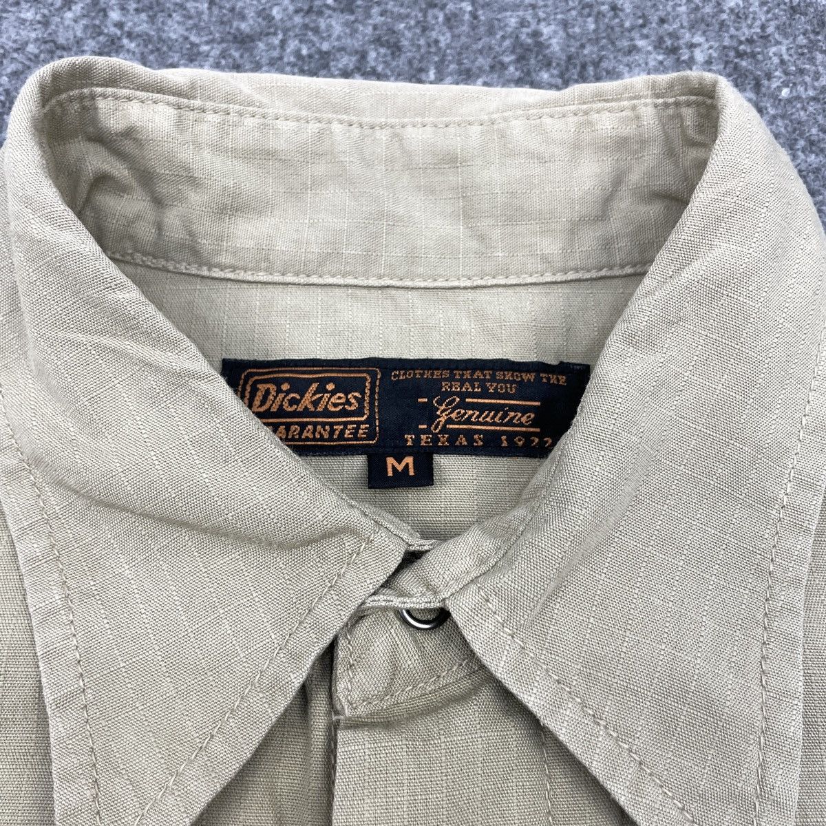 Dickies × Vintage Vintage 90's Dickies Worker Shirt Size US M / EU 48-50 / 2 - 4 Thumbnail