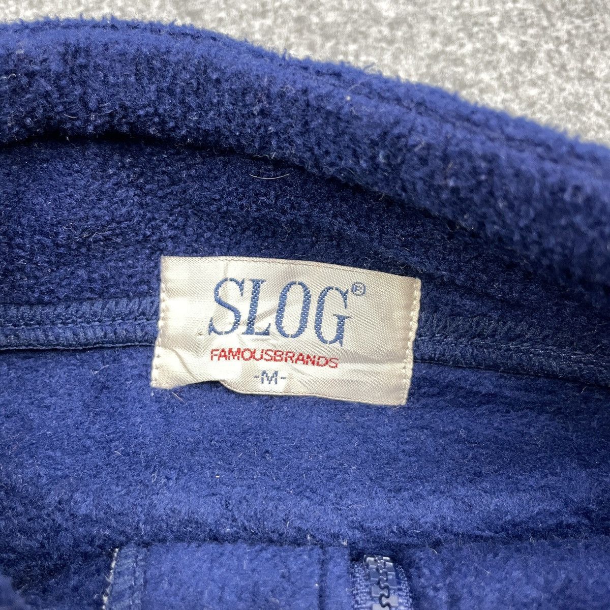 Japanese Brand × Vintage Vintage Japanese Brand Slog Sports Half Zip Fleece Jacket Size US M / EU 48-50 / 2 - 5 Thumbnail