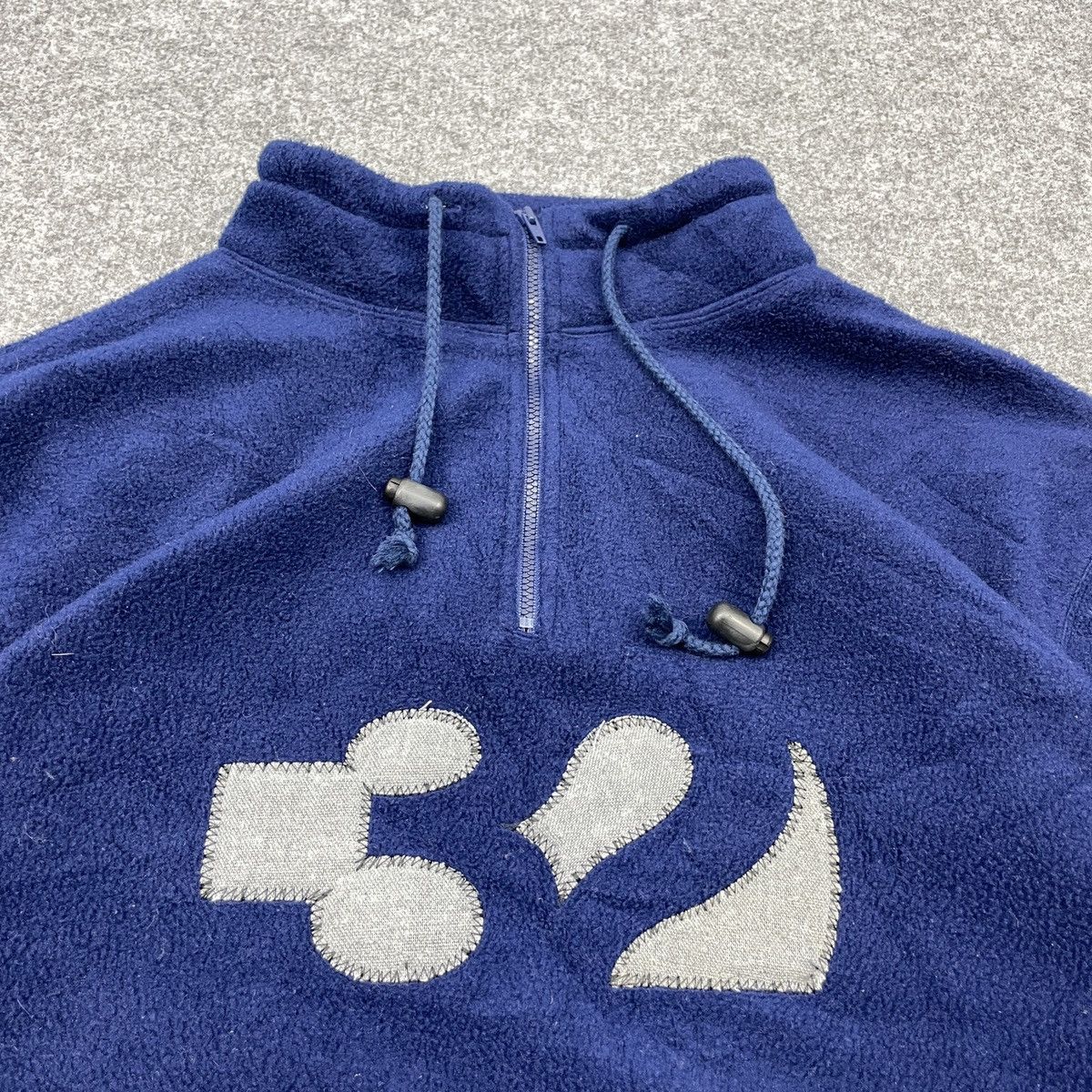 Japanese Brand × Vintage Vintage Japanese Brand Slog Sports Half Zip Fleece Jacket Size US M / EU 48-50 / 2 - 4 Thumbnail