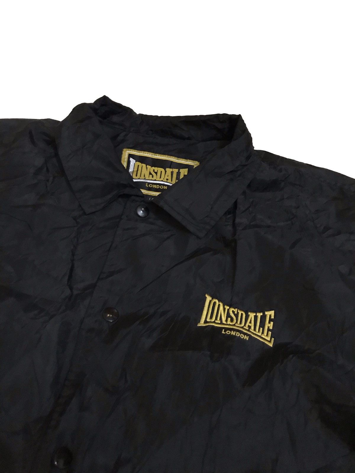 Lonsdale × Vintage Lonsdale snap button style jacket Size US L / EU 52-54 / 3 - 6 Thumbnail