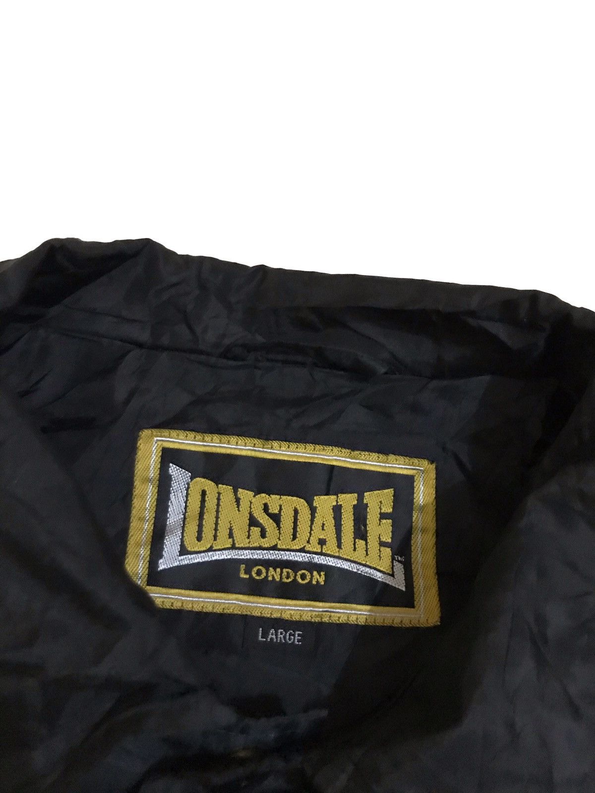 Lonsdale × Vintage Lonsdale snap button style jacket Size US L / EU 52-54 / 3 - 2 Thumbnail
