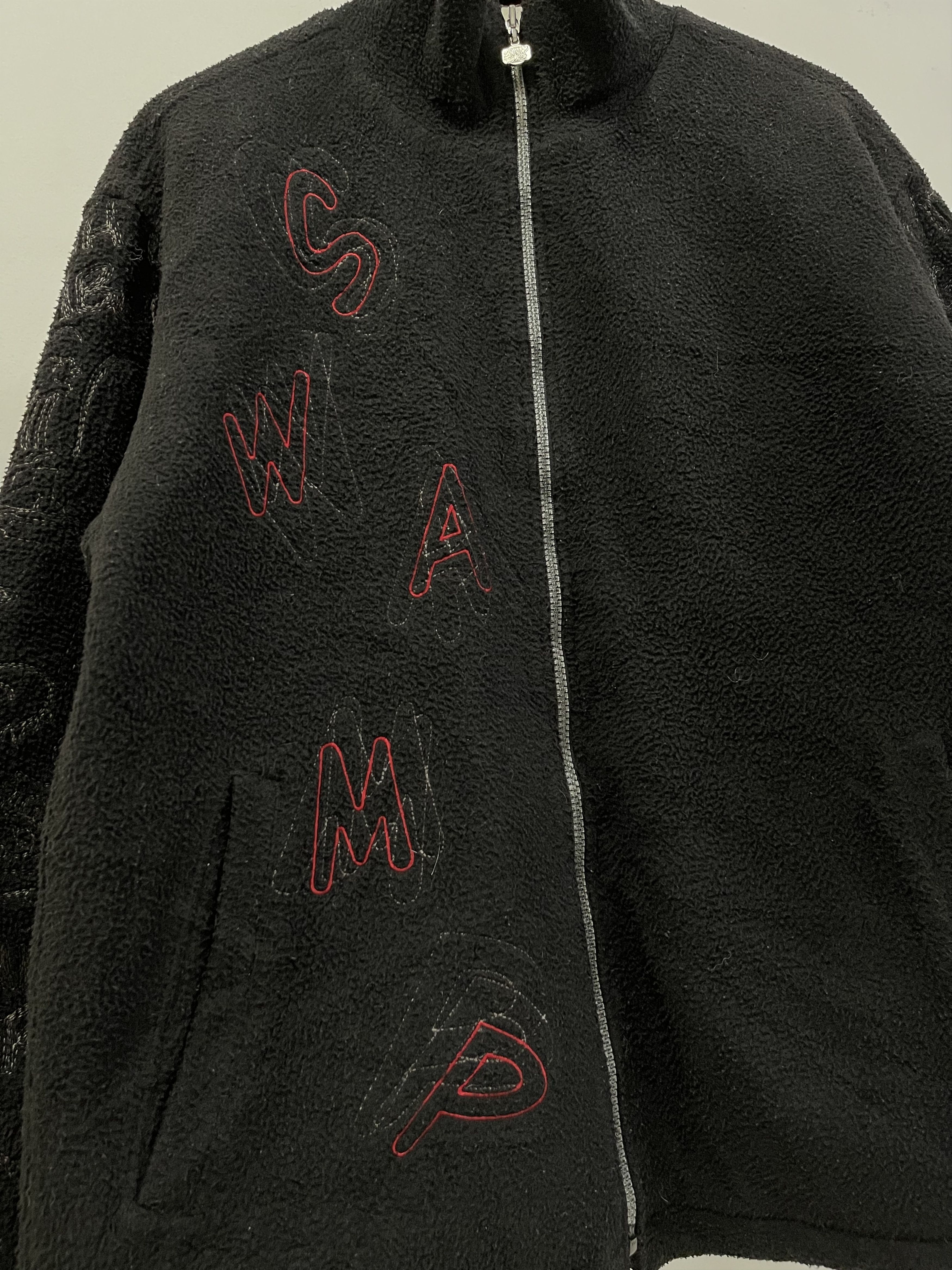 Japanese Brand Vintage Swamp Tours Rare Design Fleece Zipper Jacket Size US M / EU 48-50 / 2 - 9 Thumbnail