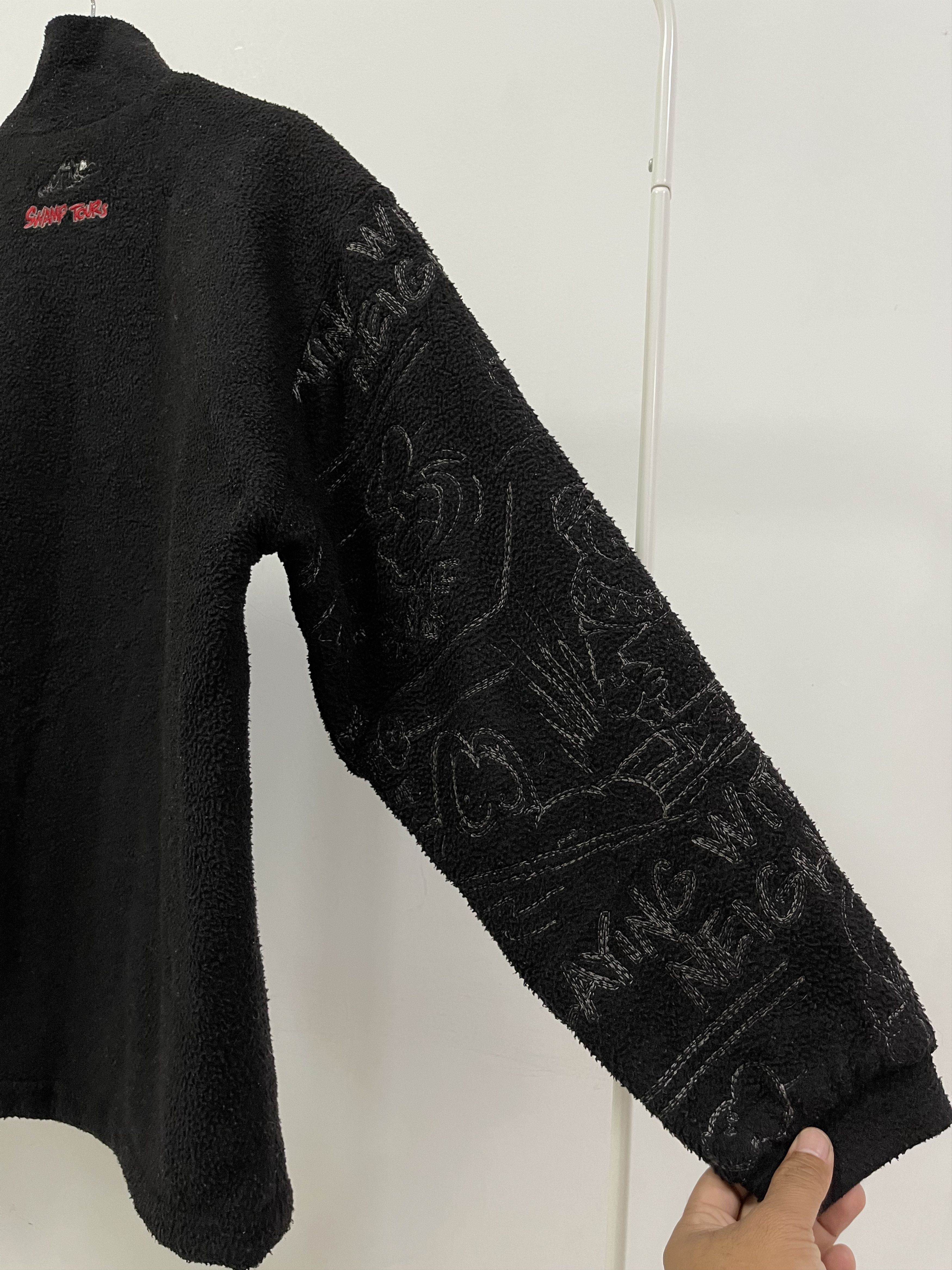 Japanese Brand Vintage Swamp Tours Rare Design Fleece Zipper Jacket Size US M / EU 48-50 / 2 - 12 Thumbnail