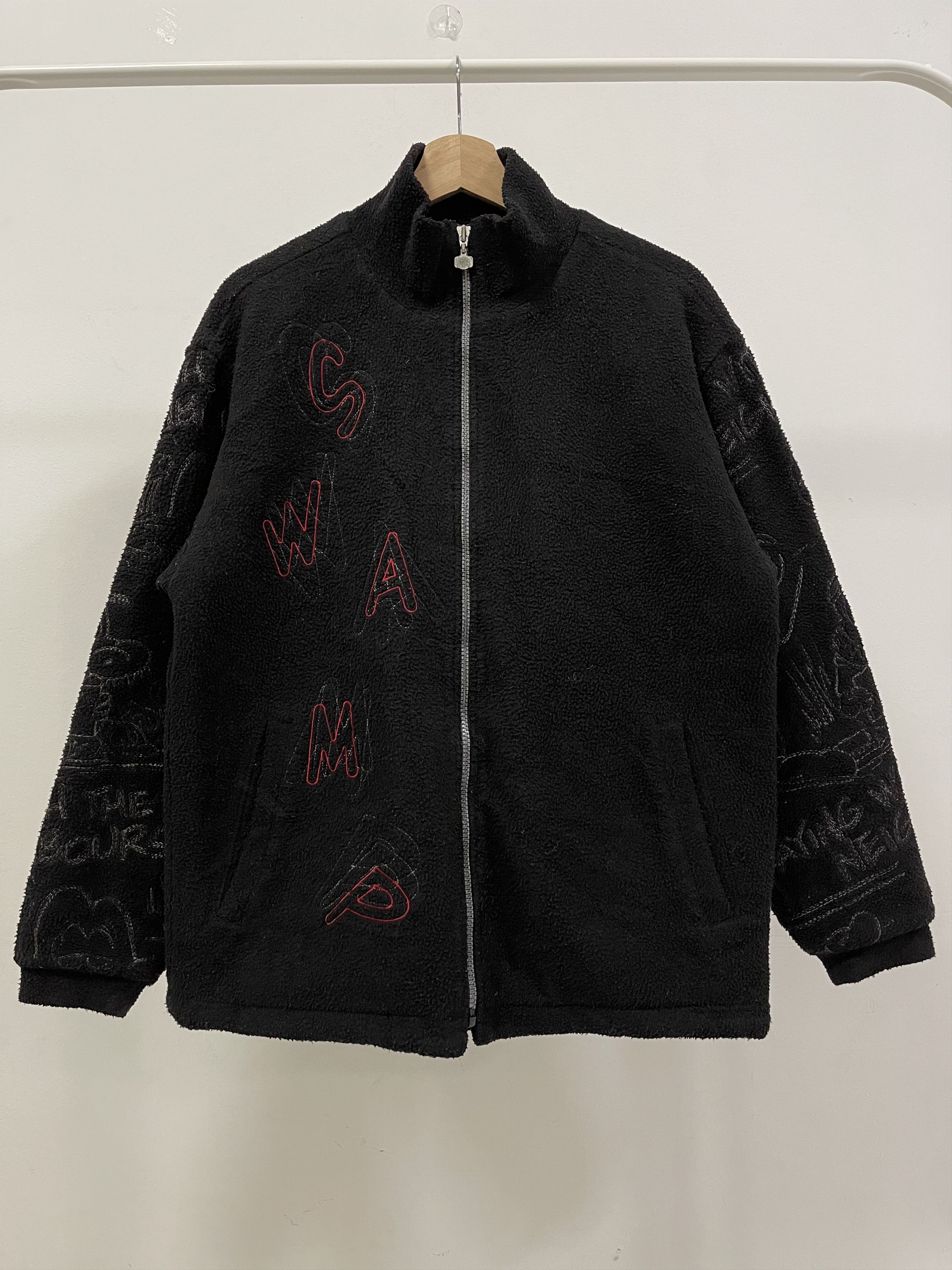 Japanese Brand Vintage Swamp Tours Rare Design Fleece Zipper Jacket Size US M / EU 48-50 / 2 - 1 Thumbnail