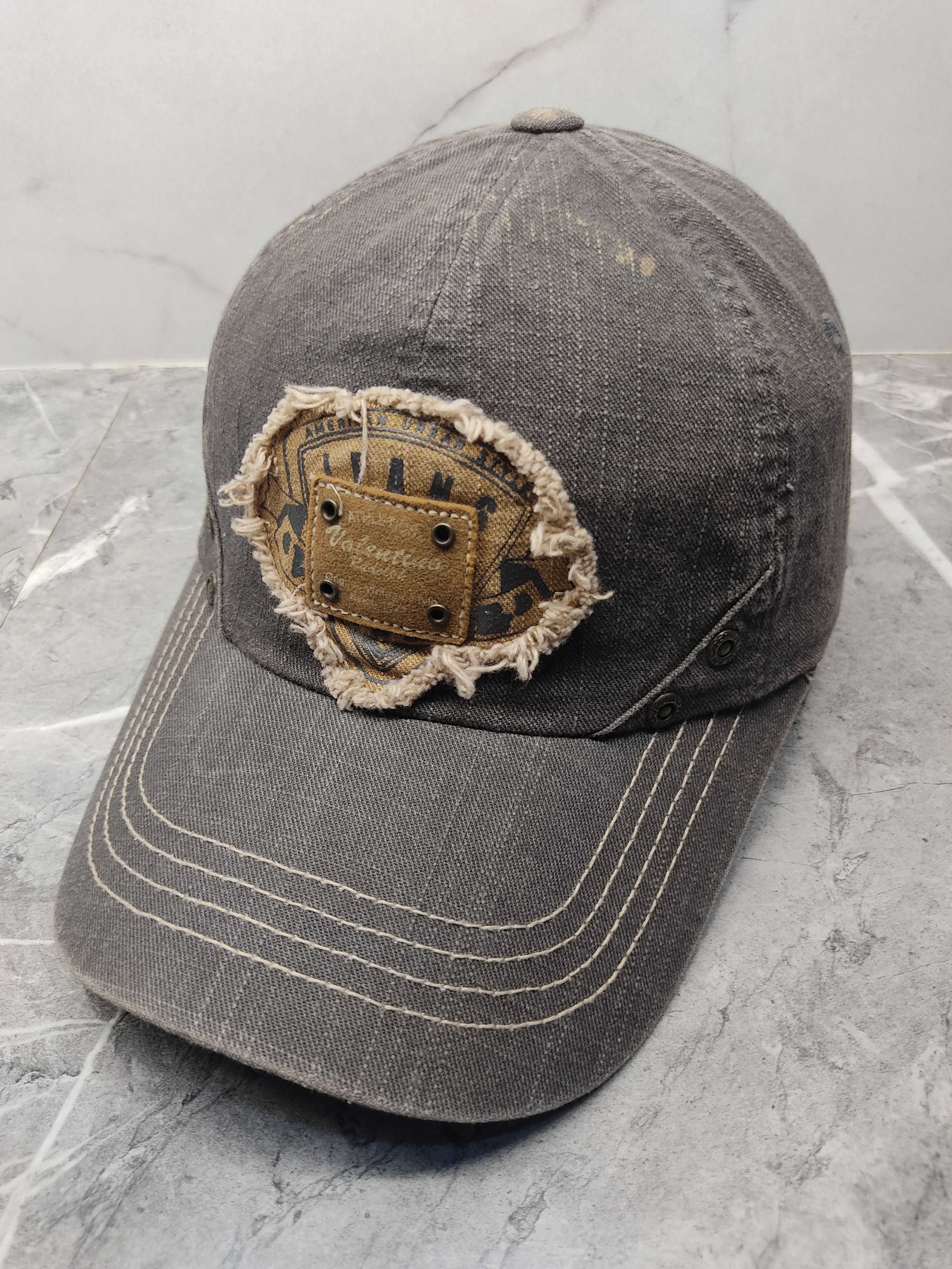 image of Rudolph Valentino Cap Hat in Black, Men's