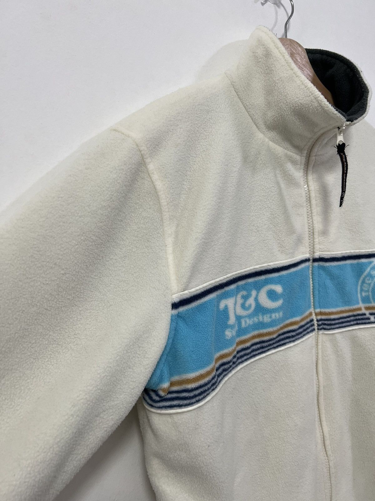 Japanese Brand × Vintage Vintage T&C Surf Design Fleece Zipper Jacket Size US M / EU 48-50 / 2 - 8 Thumbnail
