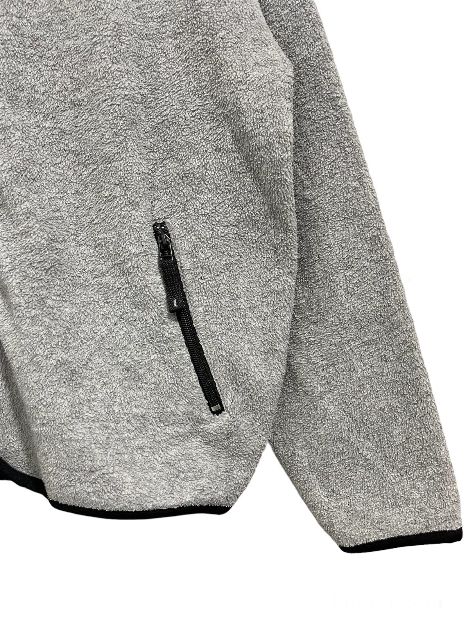 Japanese Brand × Vintage Vintage Forest Fleece Zip Up Sweatshirt Size US M / EU 48-50 / 2 - 2 Thumbnail