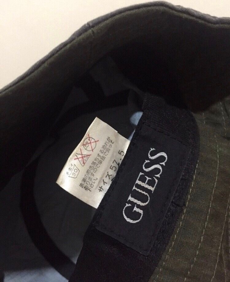 Guess VTG Guess Bucket Hat Size ONE SIZE - 5 Thumbnail