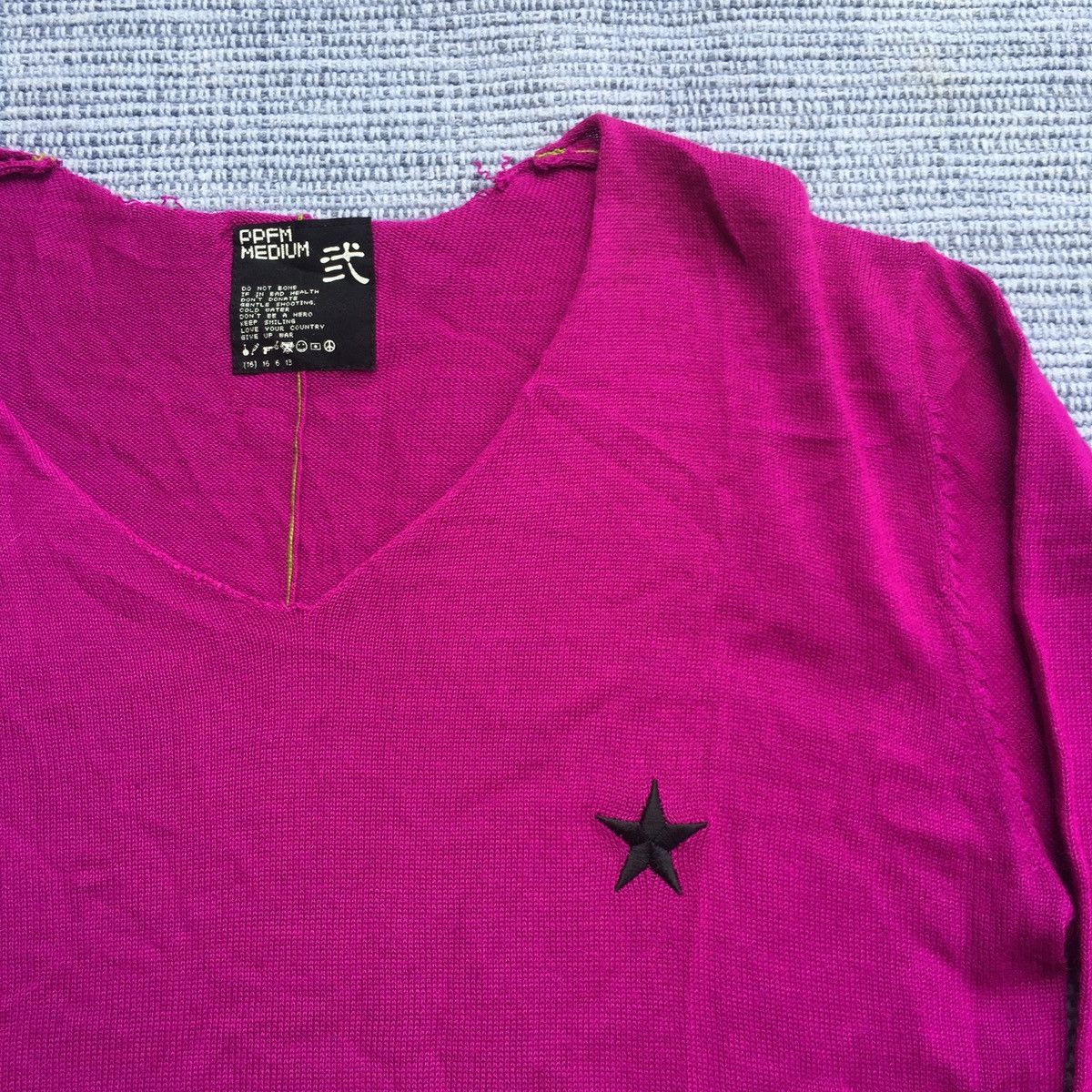 Japanese Brand small star knit Size US M / EU 48-50 / 2 - 3 Thumbnail