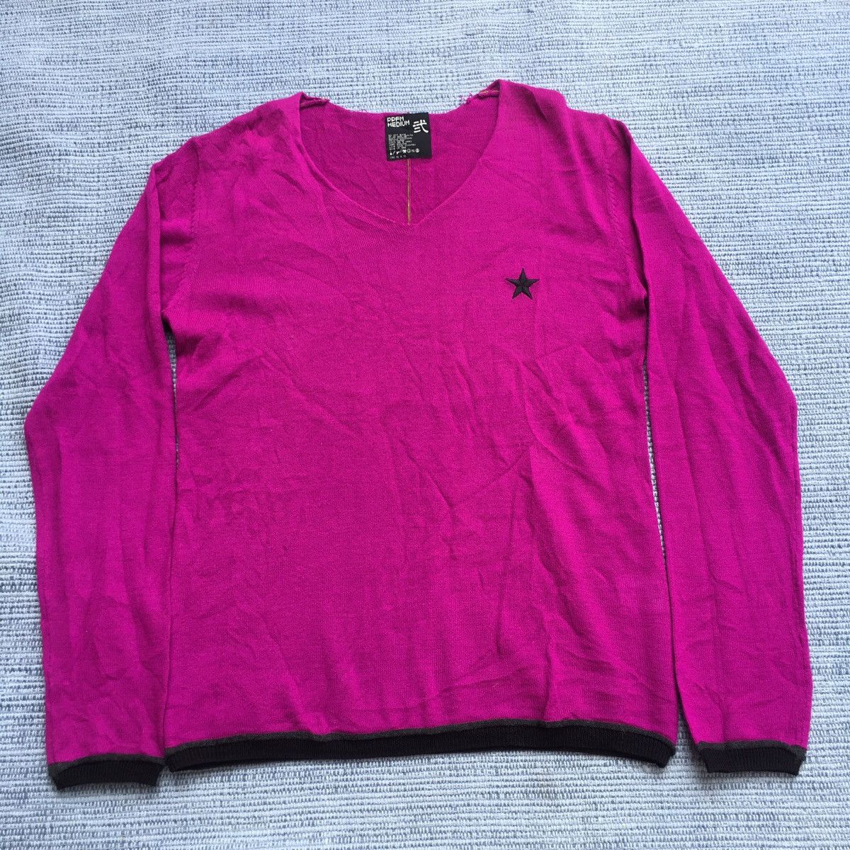 Japanese Brand small star knit Size US M / EU 48-50 / 2 - 1 Thumbnail