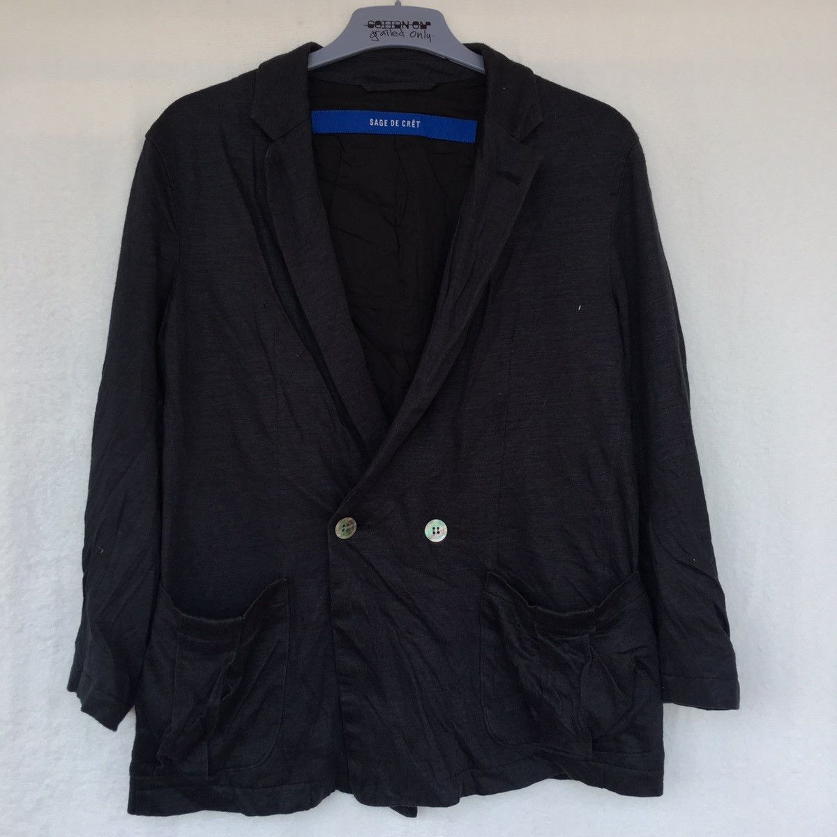 Sage De Cret black coat Size US M / EU 48-50 / 2 - 1 Thumbnail