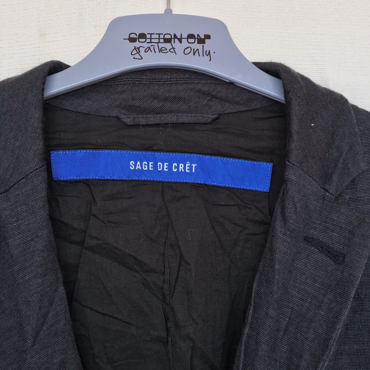 Sage De Cret black coat Size US M / EU 48-50 / 2 - 2 Thumbnail