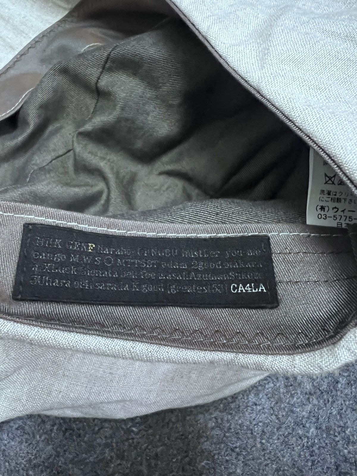CA4LA × Japanese Brand DEVIL HORN Ca4la Cap CDG style Size ONE SIZE - 6 Thumbnail