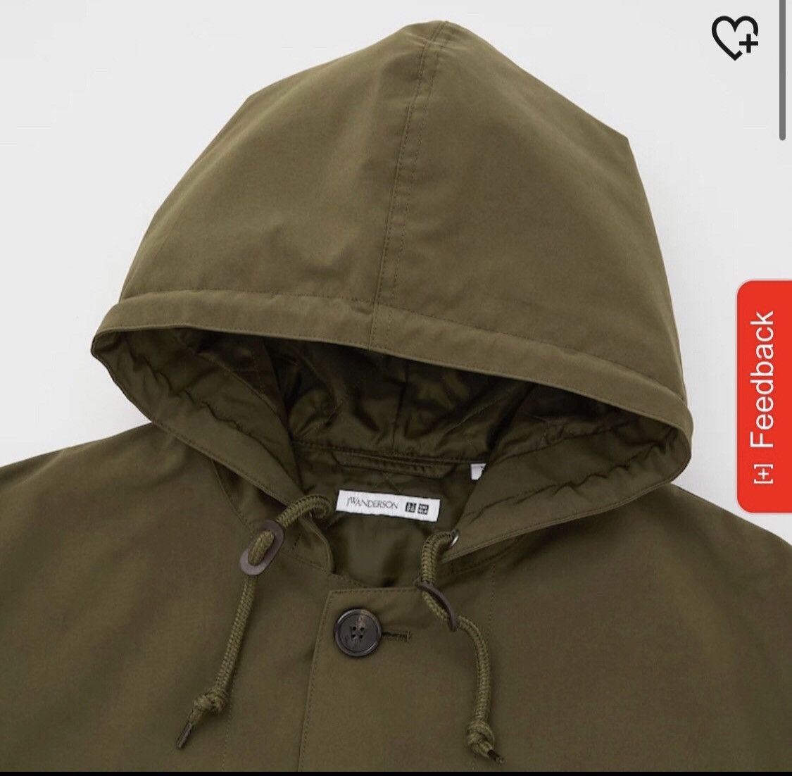JW Anderson × Uniqlo SOLD OUT LIMITED COLLAB water repellent fishtail parka Size US S / EU 44-46 / 1 - 2 Thumbnail