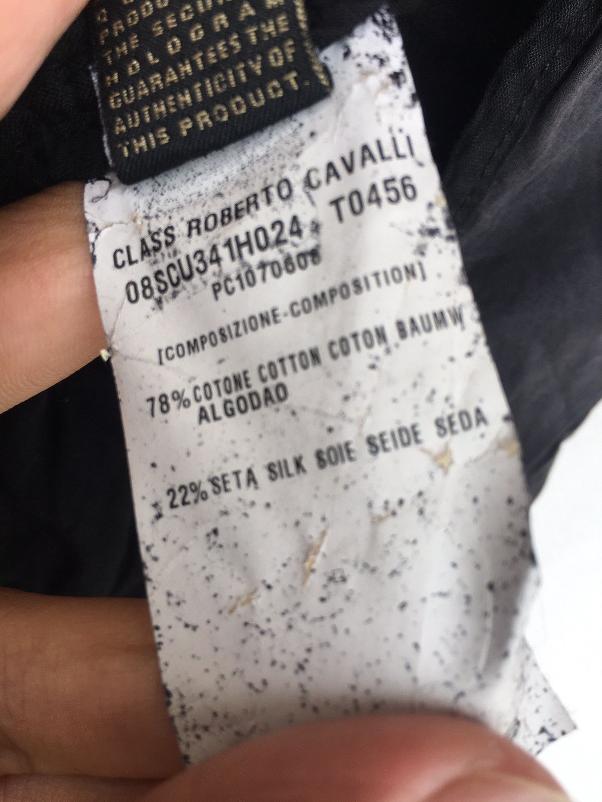 Roberto Cavalli silk cotton coat Size US M / EU 48-50 / 2 - 9 Thumbnail