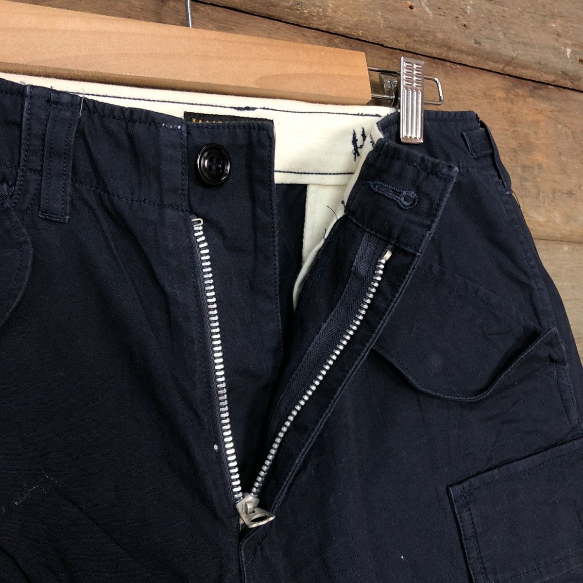 *A VONTADE Avontade japan Blue Multipocket Cargo Pants #3015 Size US 28 / EU 44 - 8 Thumbnail