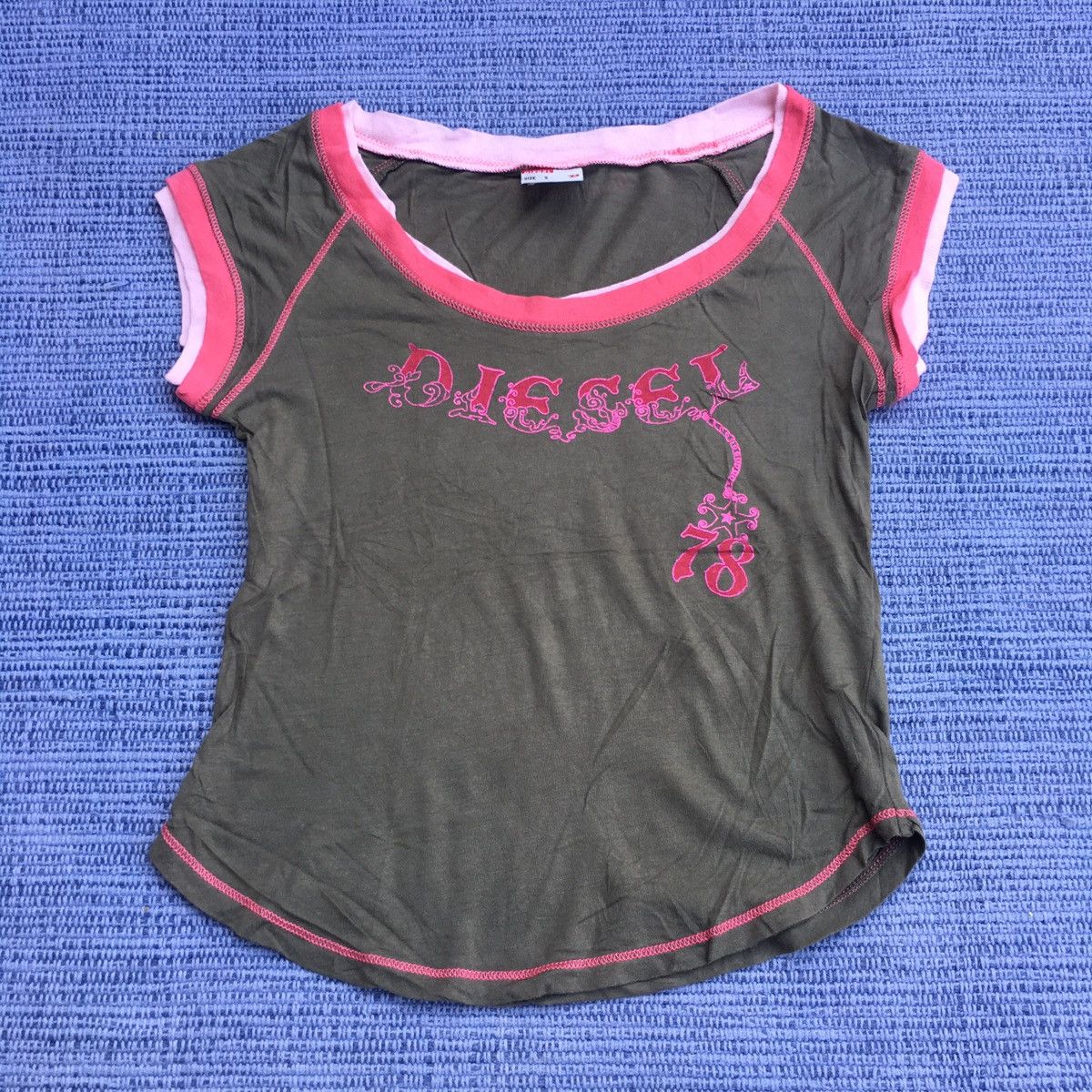 Diesel vintage diesel baby tee Size US S / EU 44-46 / 1 - 1 Thumbnail