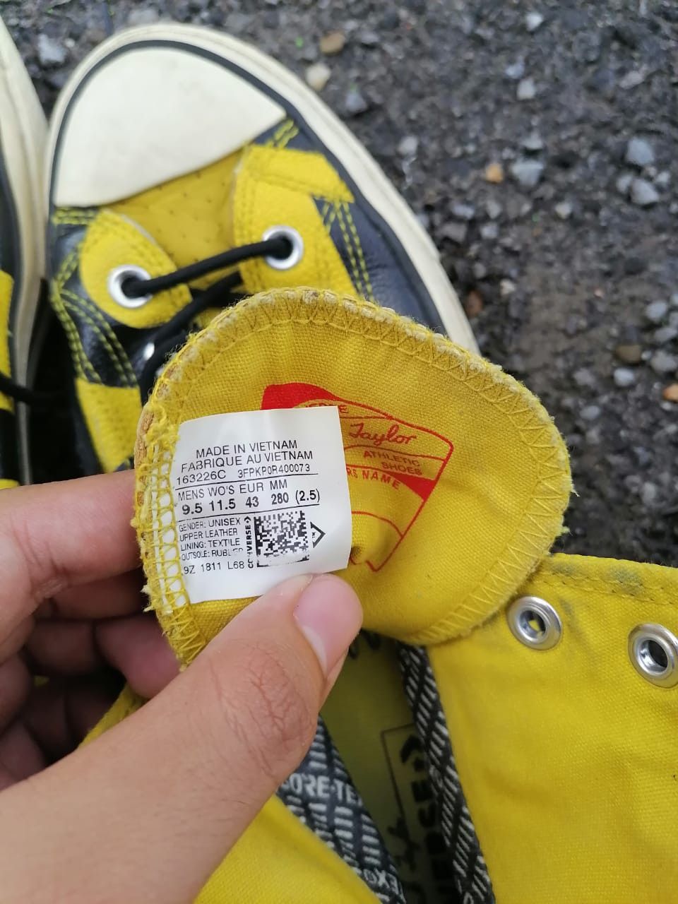Converse × Goretex Converse Chuck 70 High Size US 9.5 / EU 42-43 - 2 Thumbnail