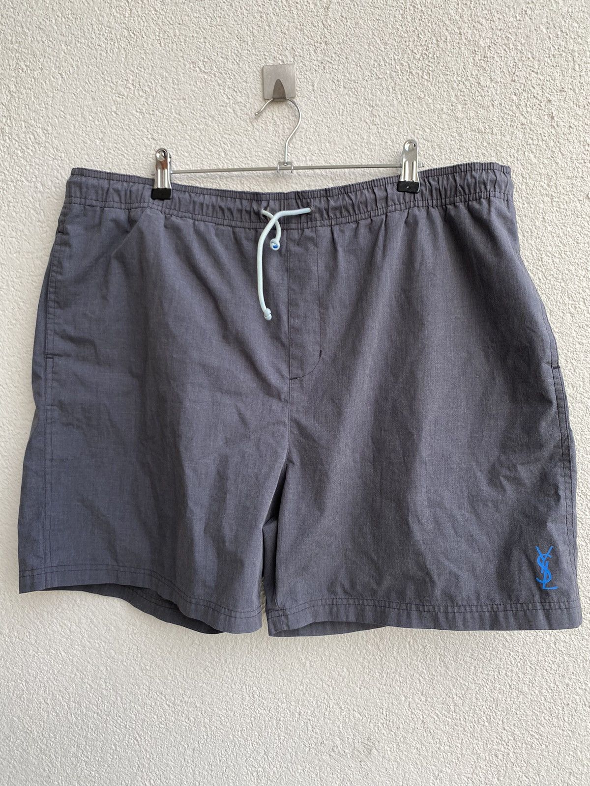 Yves Saint Laurent Grey YSL Shorts Size US 38 / EU 54 - 3 Thumbnail