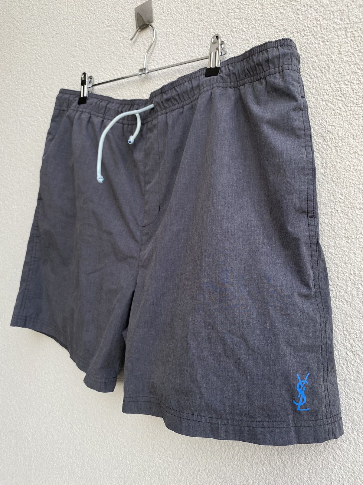 Yves Saint Laurent Grey YSL Shorts Size US 38 / EU 54 - 6 Thumbnail