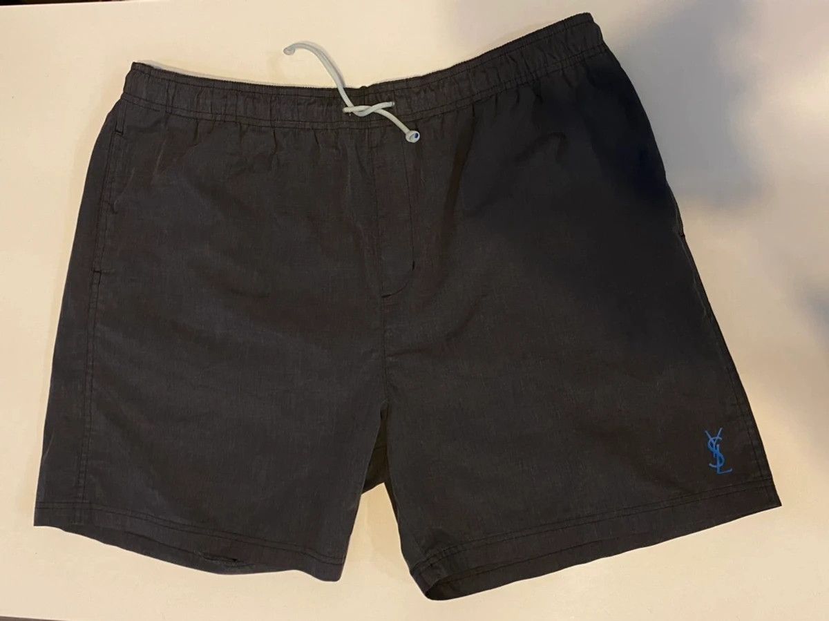 Yves Saint Laurent Grey YSL Shorts Size US 38 / EU 54 - 7 Thumbnail