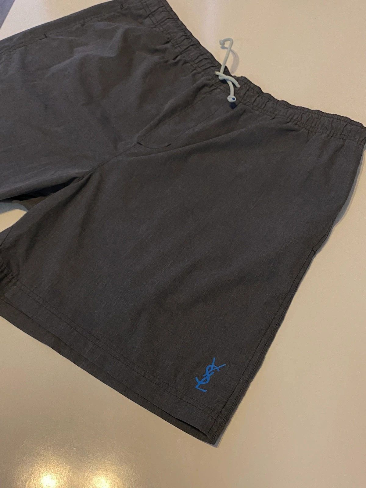 Yves Saint Laurent Grey YSL Shorts Size US 38 / EU 54 - 4 Thumbnail