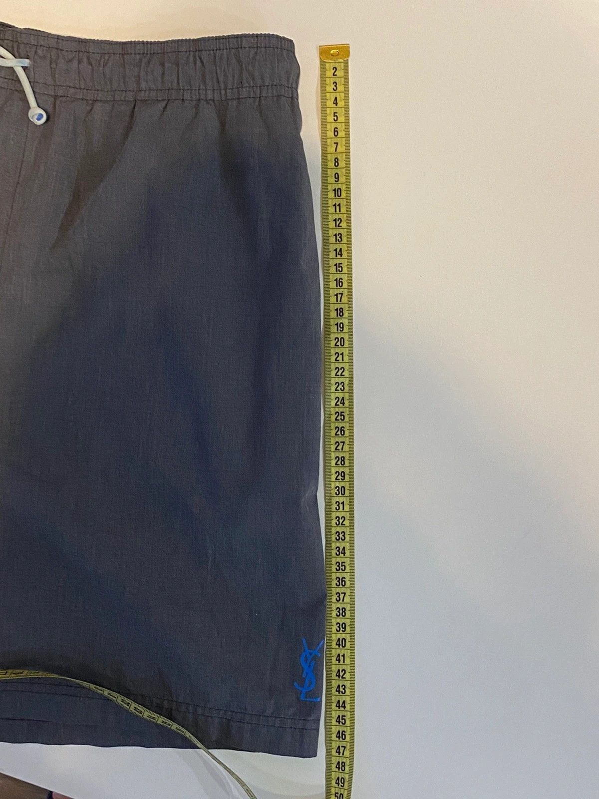 Yves Saint Laurent Grey YSL Shorts Size US 38 / EU 54 - 11 Thumbnail