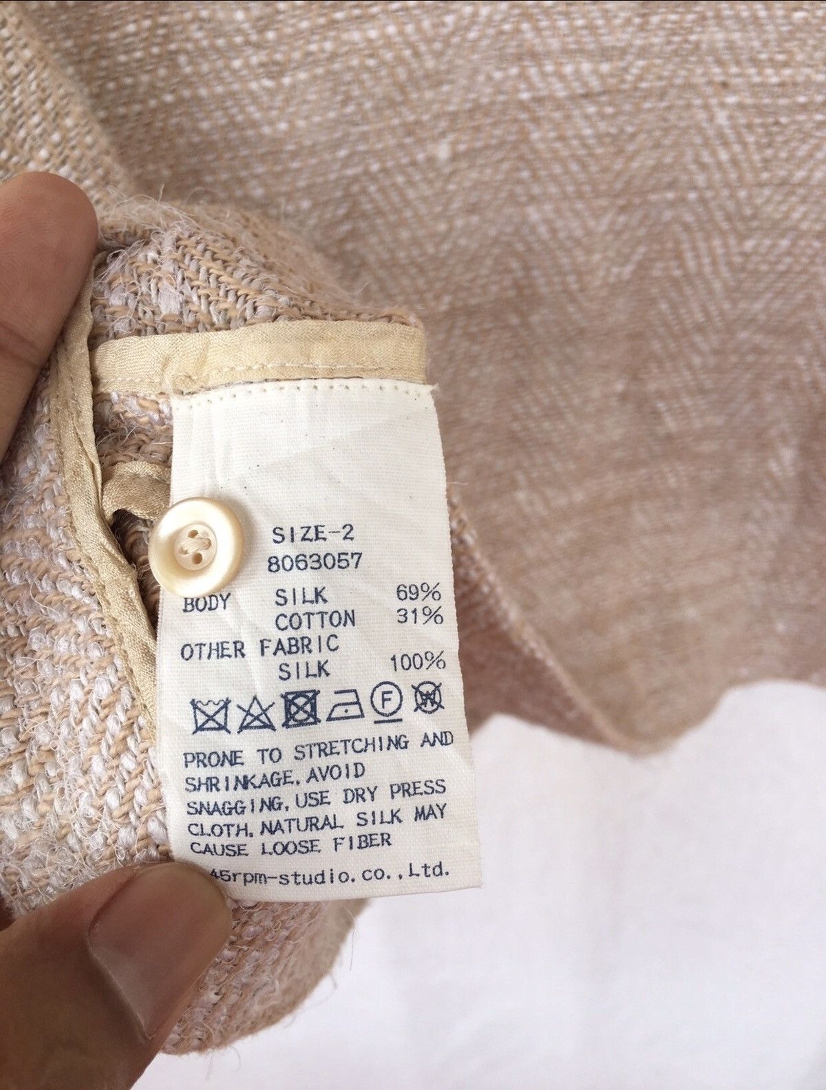 45rpm Sleeveless silk cotton Size M / US 6-8 / IT 42-44 - 4 Thumbnail