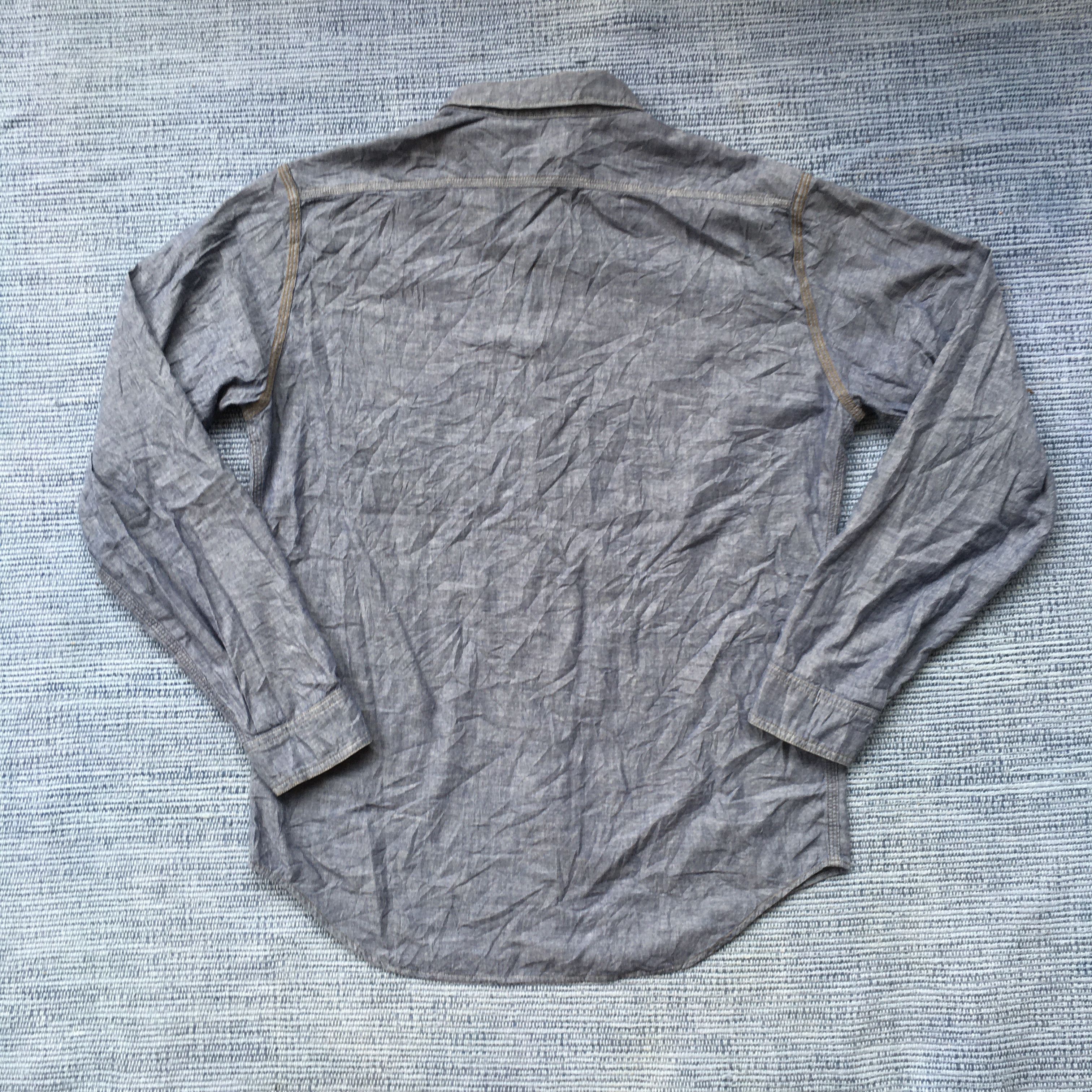Japanese Brand n.hollywood chambray shirt Size US M / EU 48-50 / 2 - 7 Thumbnail